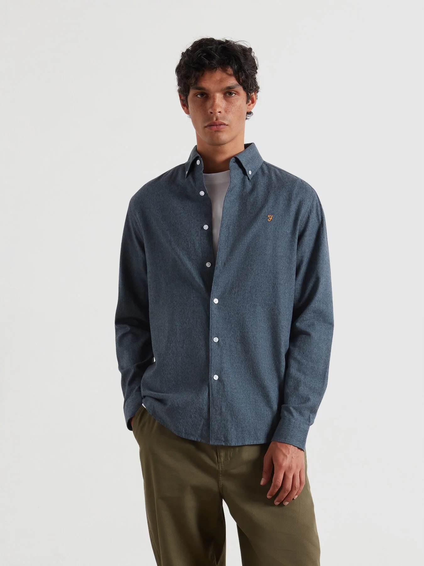 Ali Shirt In Chalk Blue