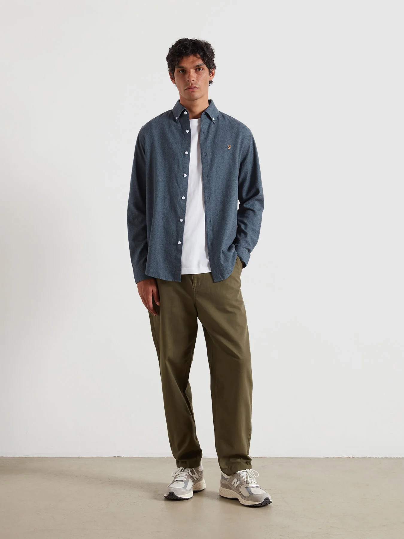 Ali Shirt In Chalk Blue - Image 2