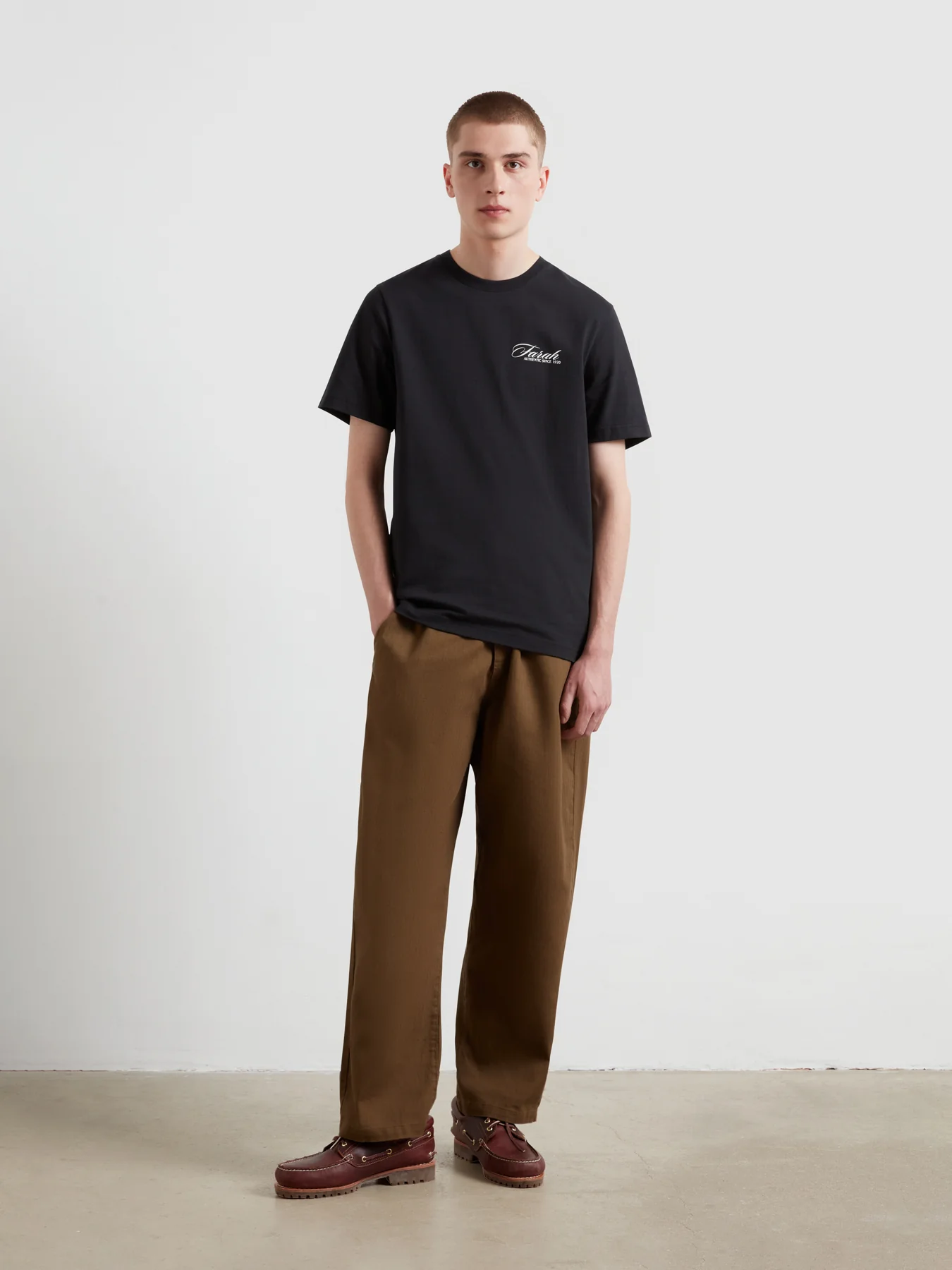 Byron Graphic T-Shirt In Black - Image 3