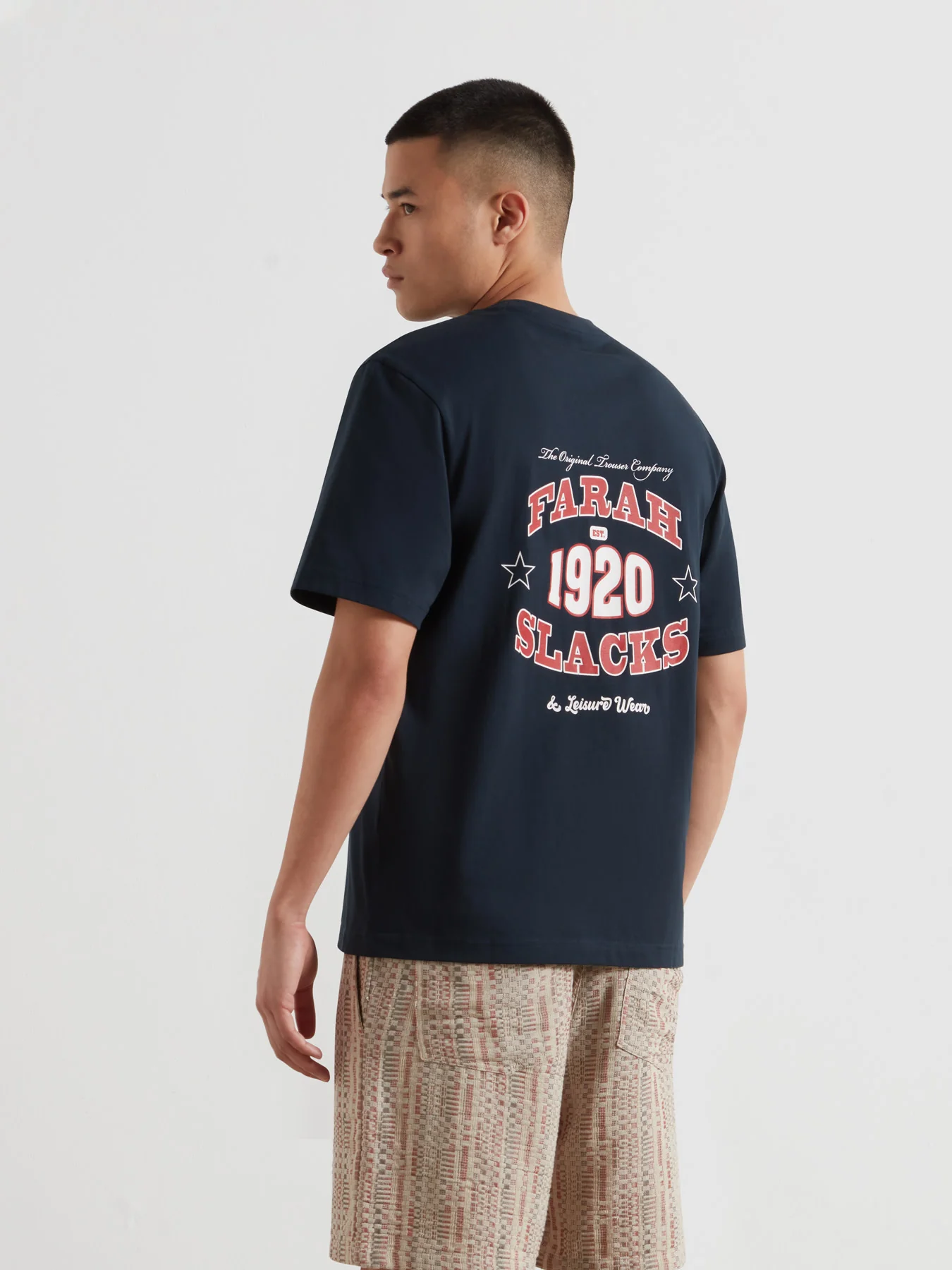Caligo Graphic T-Shirt In True Navy - Image 3