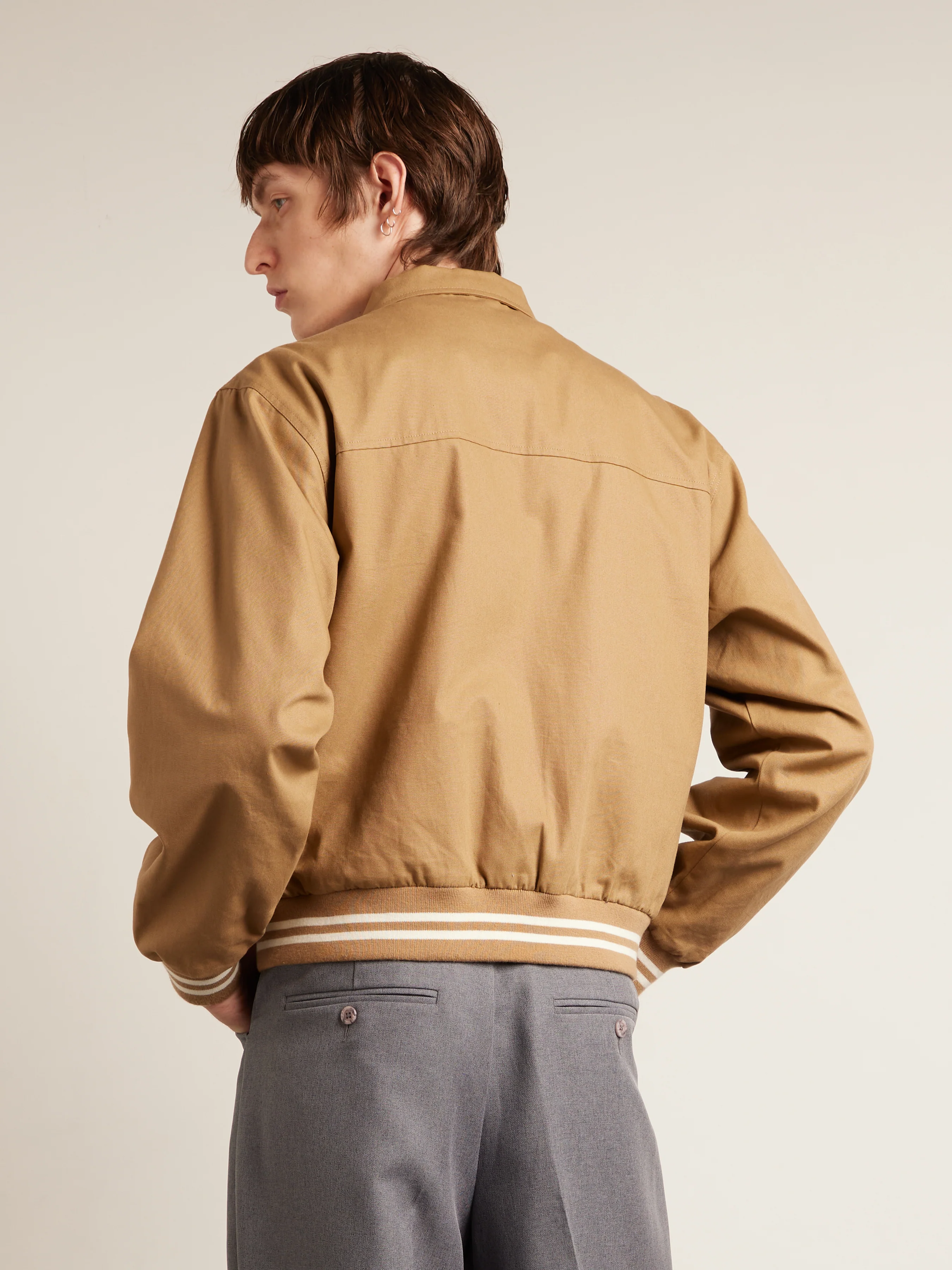 Colonia Archive Canvas Jacket In Beige - Image 3