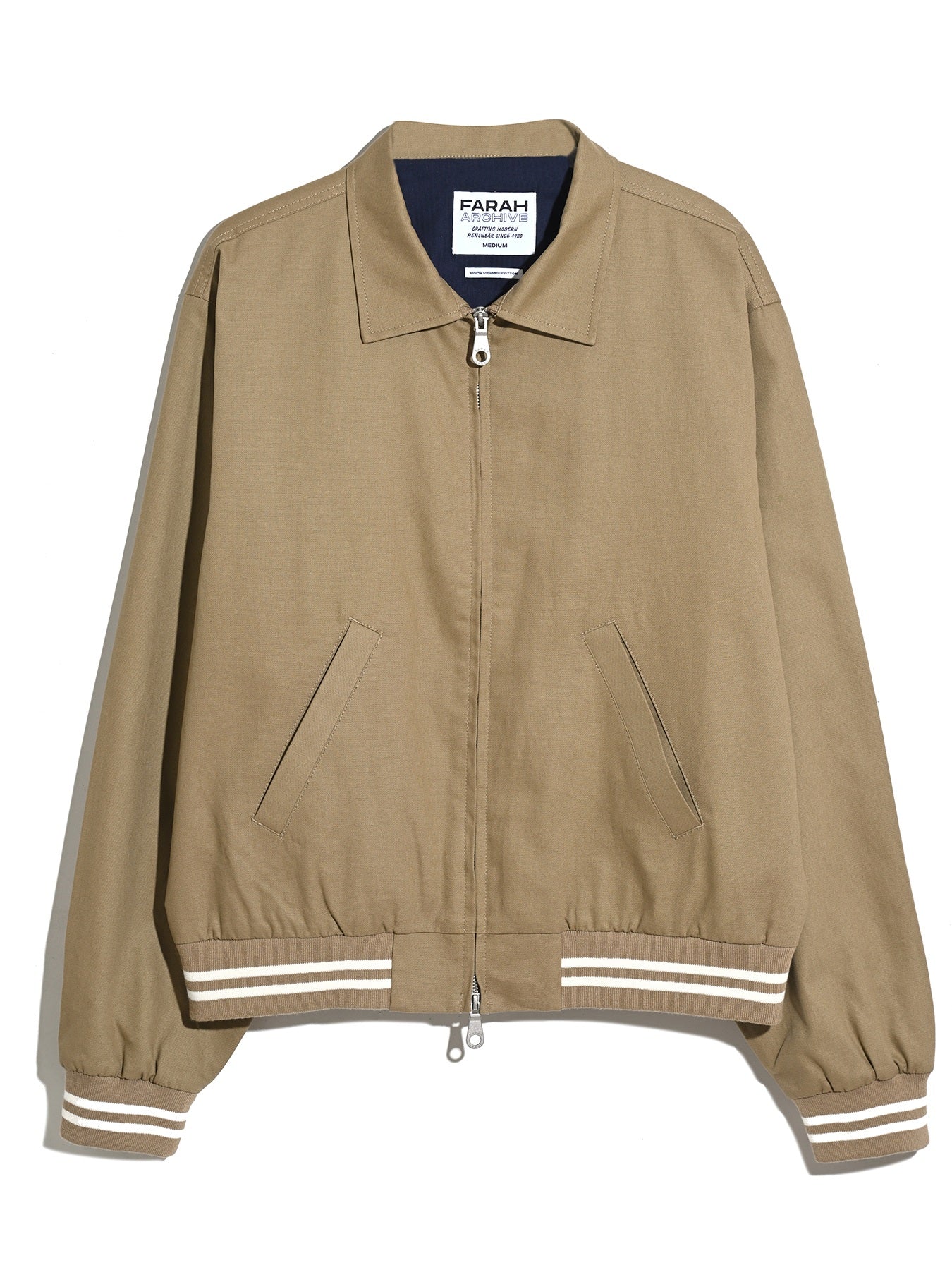 Colonia Archive Canvas Jacket In Beige - Image 9