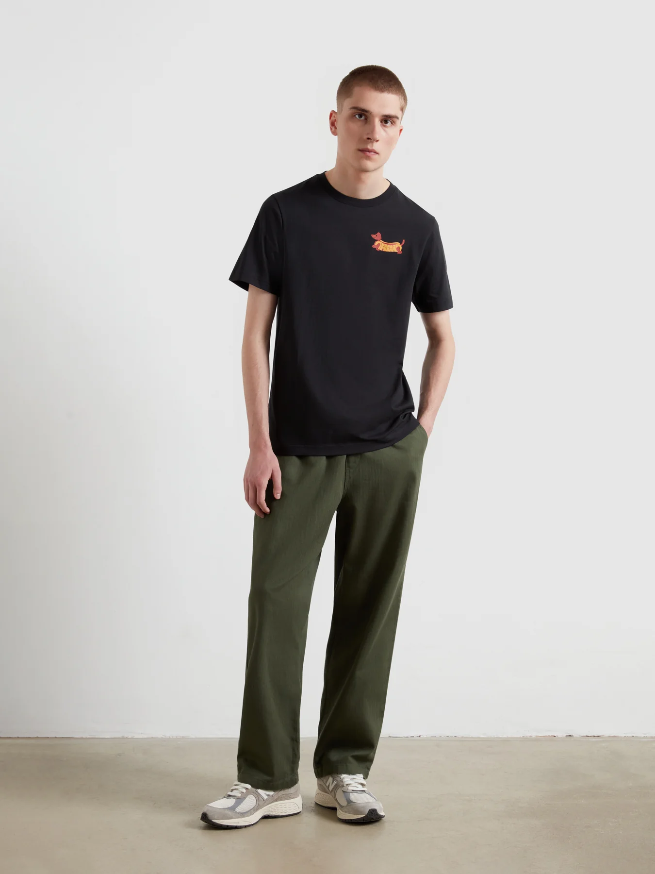 Devon Graphic T-Shirt In Black - Image 2