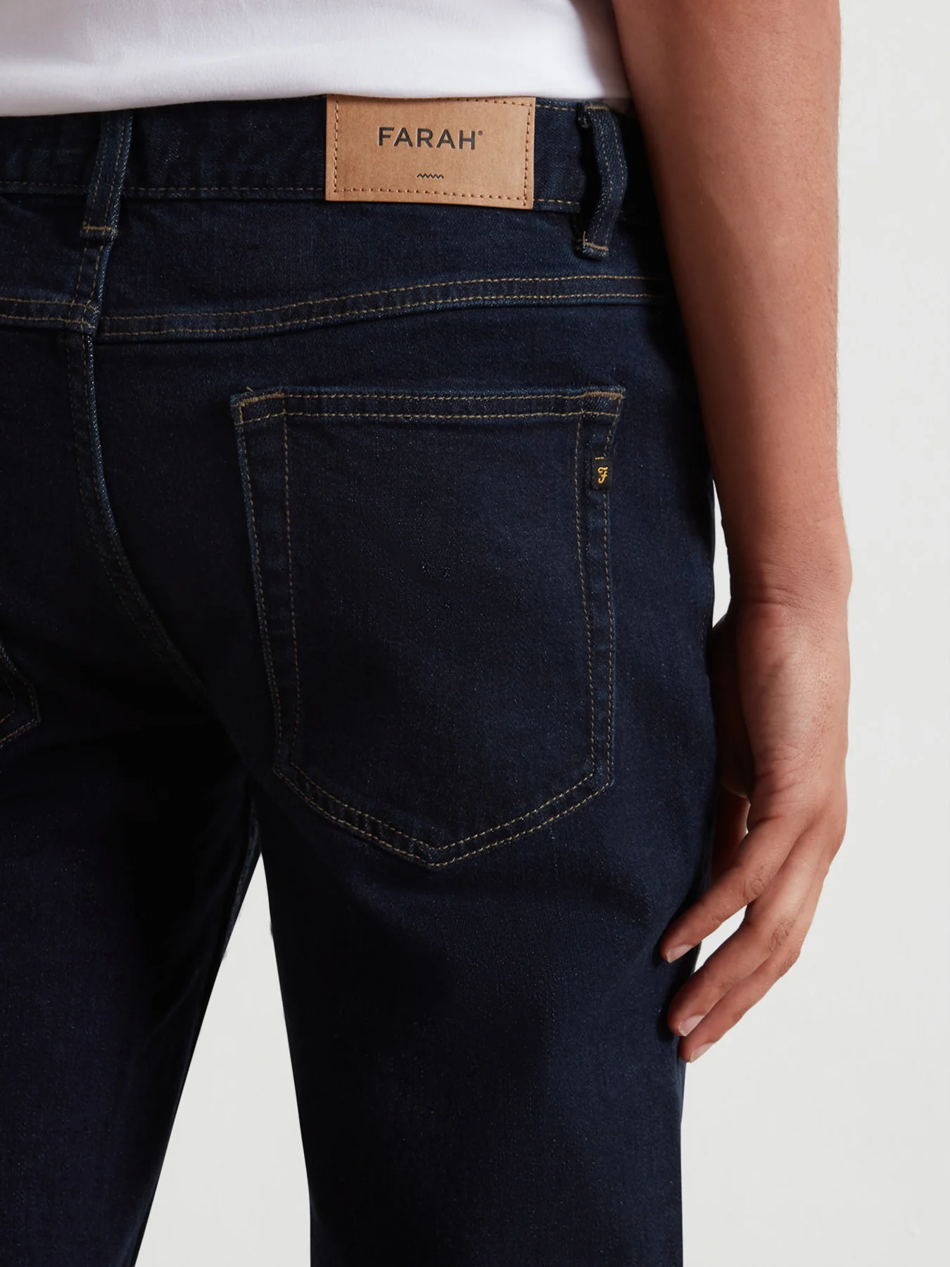 Drake Skinny Fit Jeans In Rinse Denim - Image 4