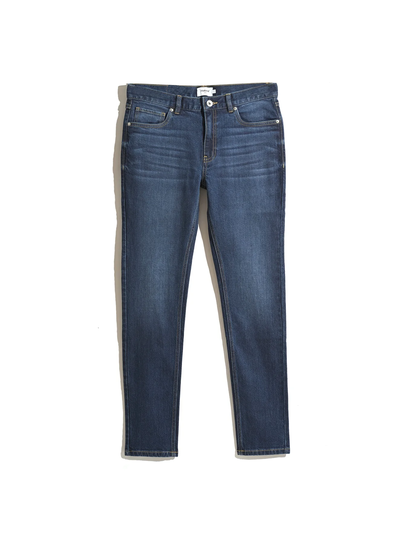 Drake Skinny Fit Jeans In Mid Denim - Image 5