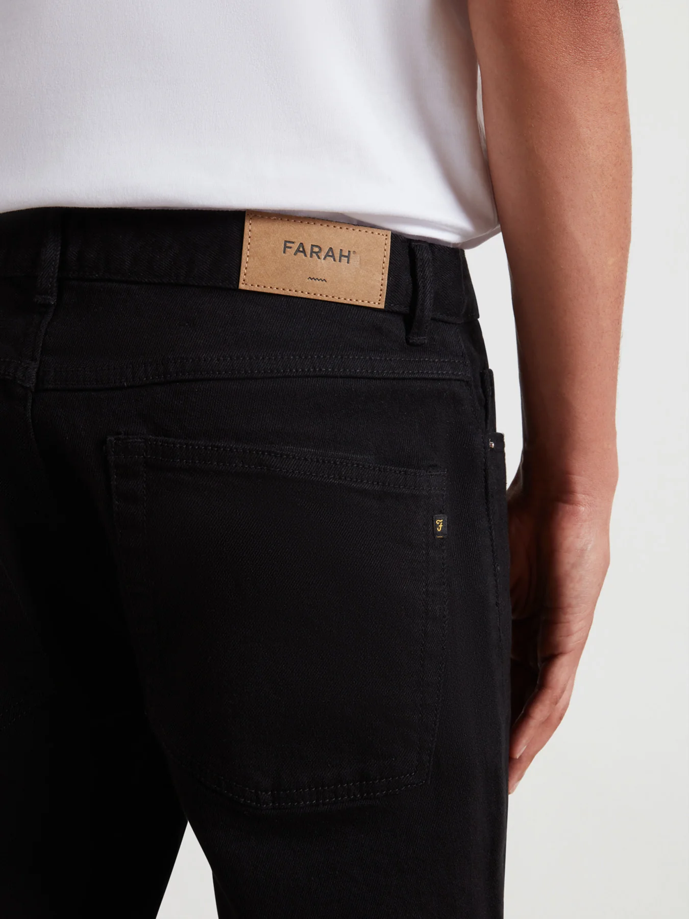 Elm Slim Fit Jeans In Black - Image 4
