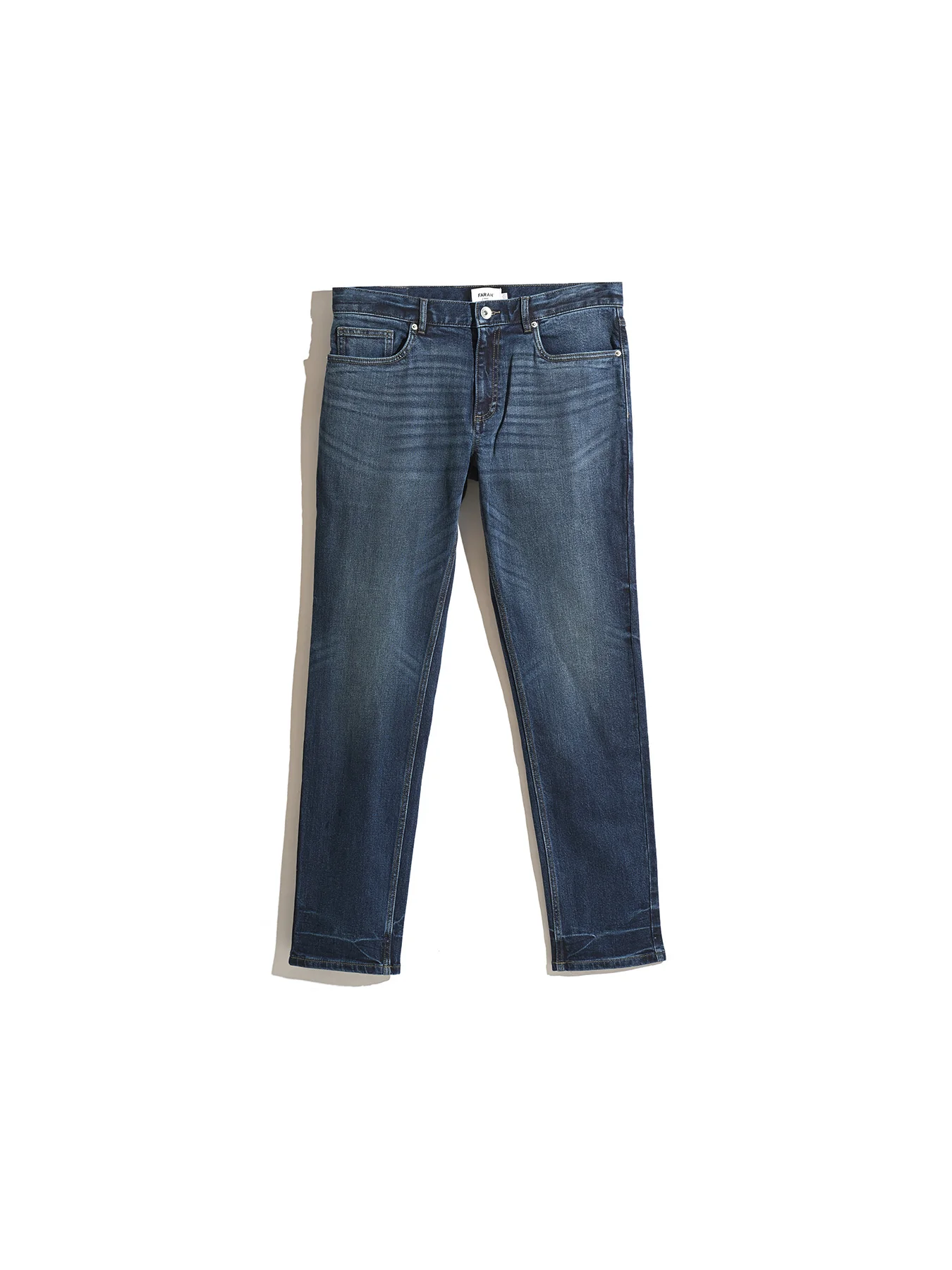 Elm Slim Fit Jeans In Worn Rinse - Image 5