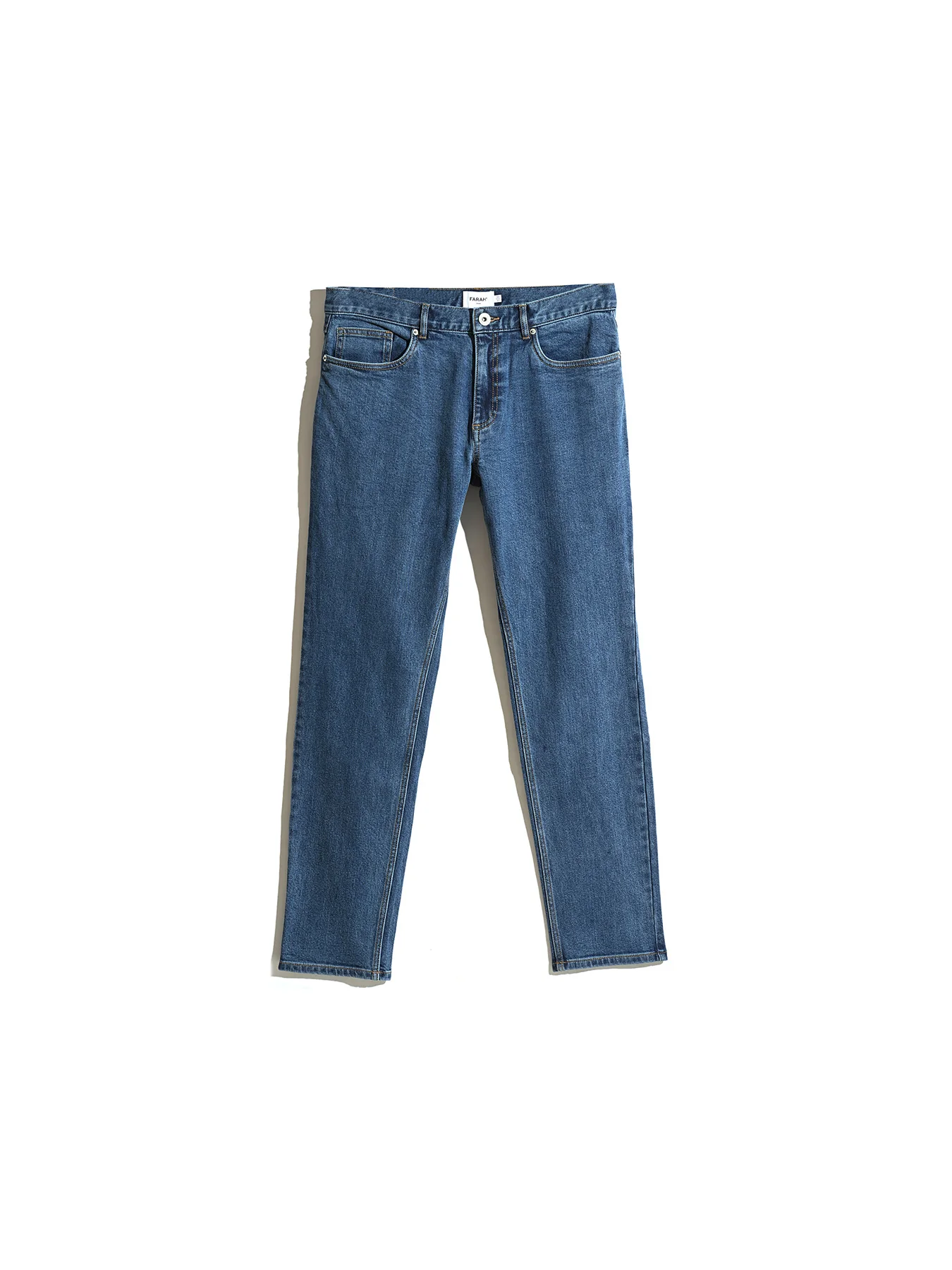 Elm Slim Fit Jeans In Worn Indigo - Image 5