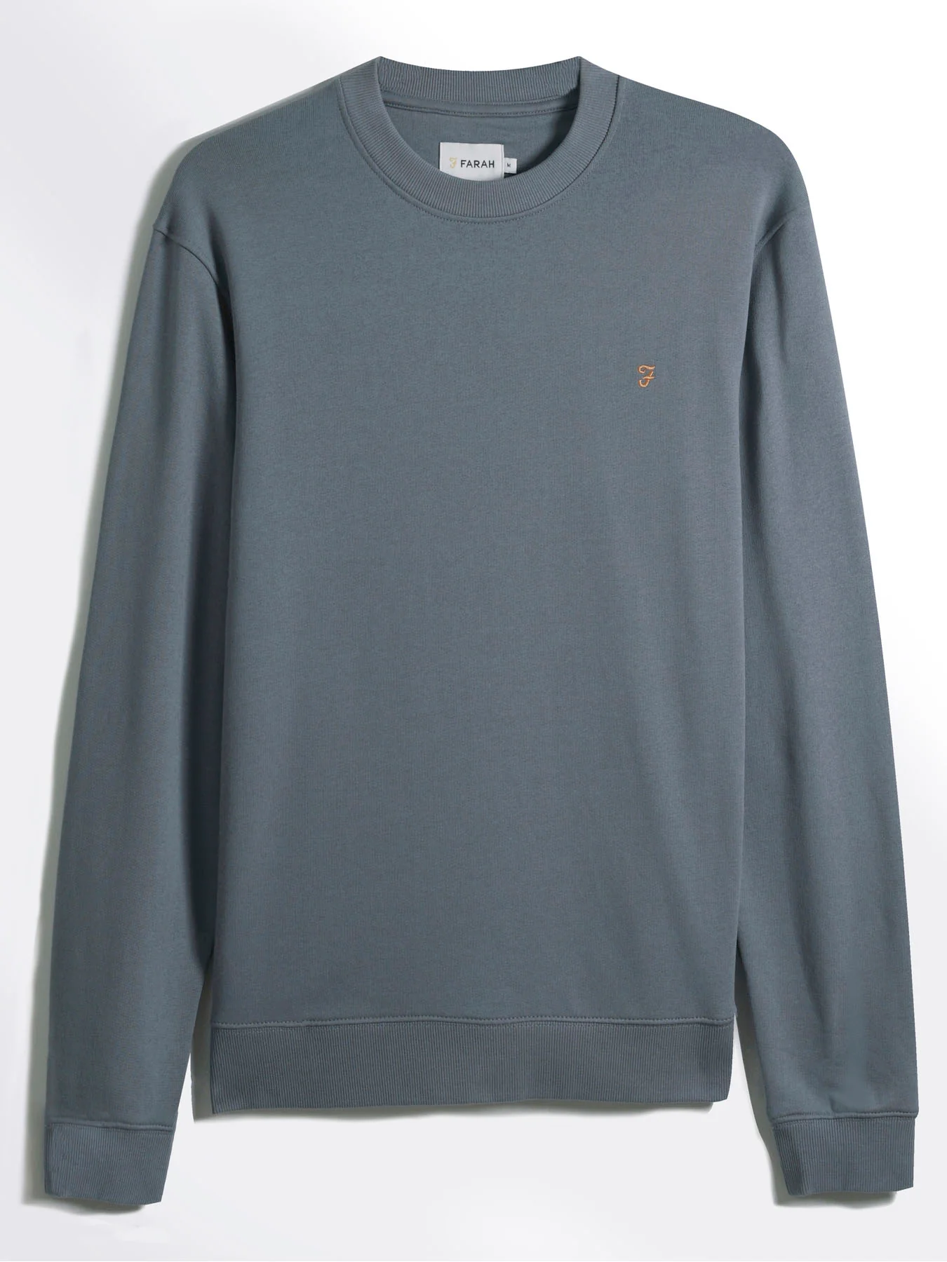 Hanbury Crew Neck Sweatshirt In Battleship Blue - Image 5