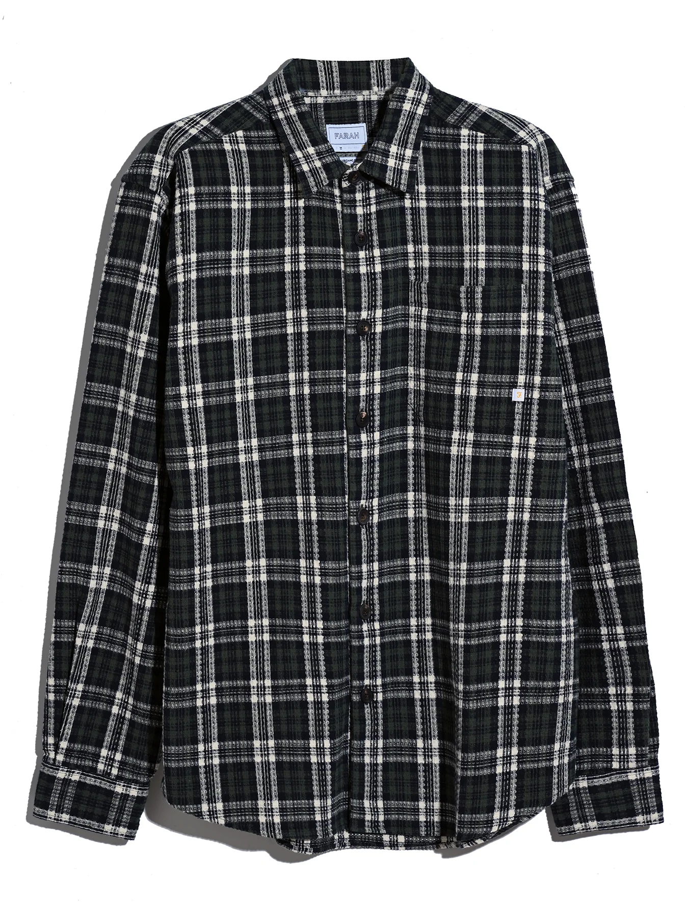 Hardaker Check Overshirt In Rosemary - Image 5