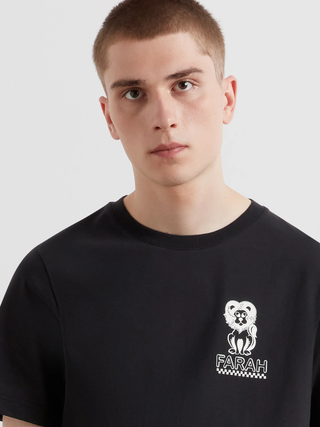 Harker Graphic T-Shirt In Black - Image 4
