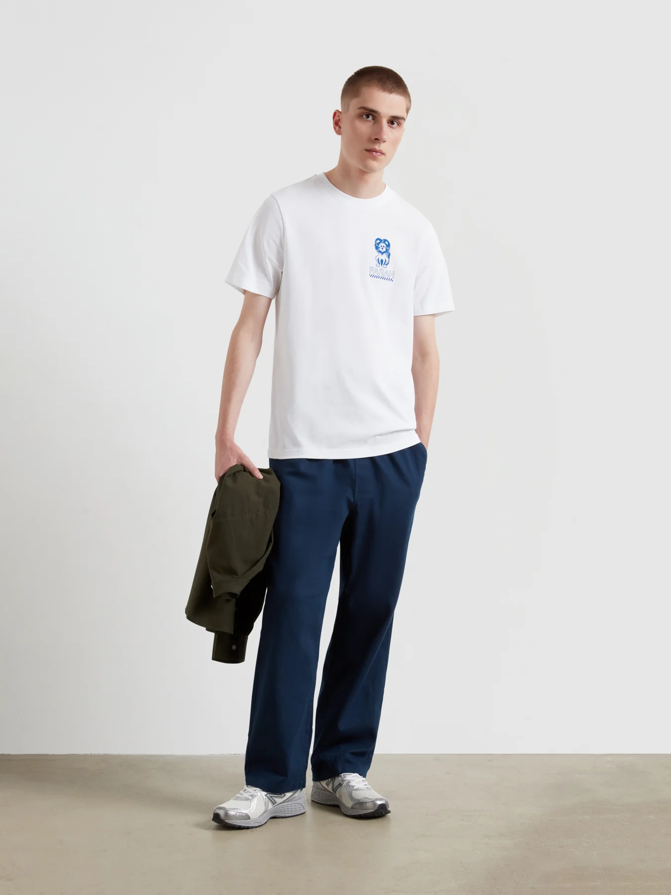 Harker Graphic T-Shirt In White - Image 3