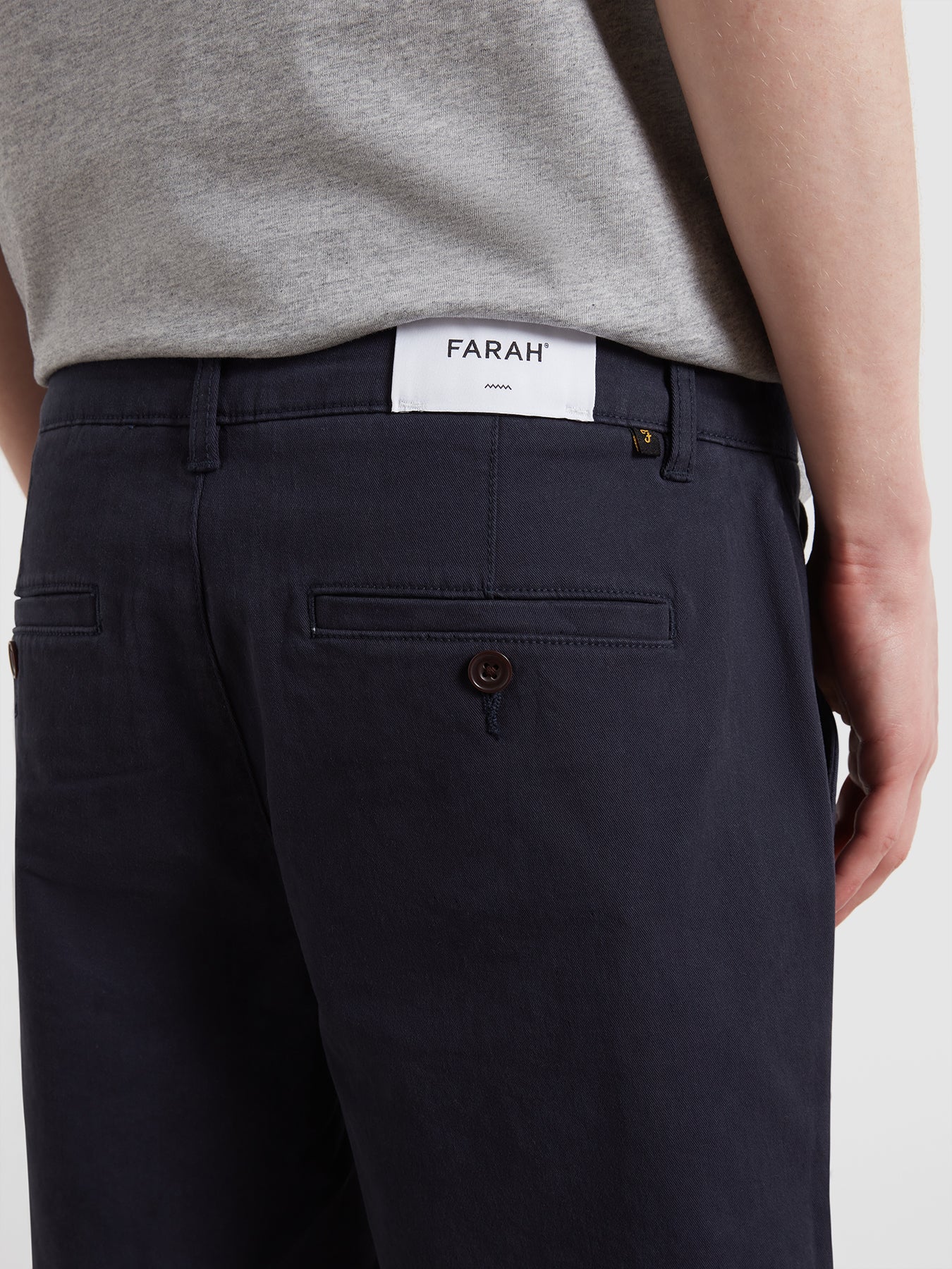 Hawk Chino Shorts In True Navy - Image 4