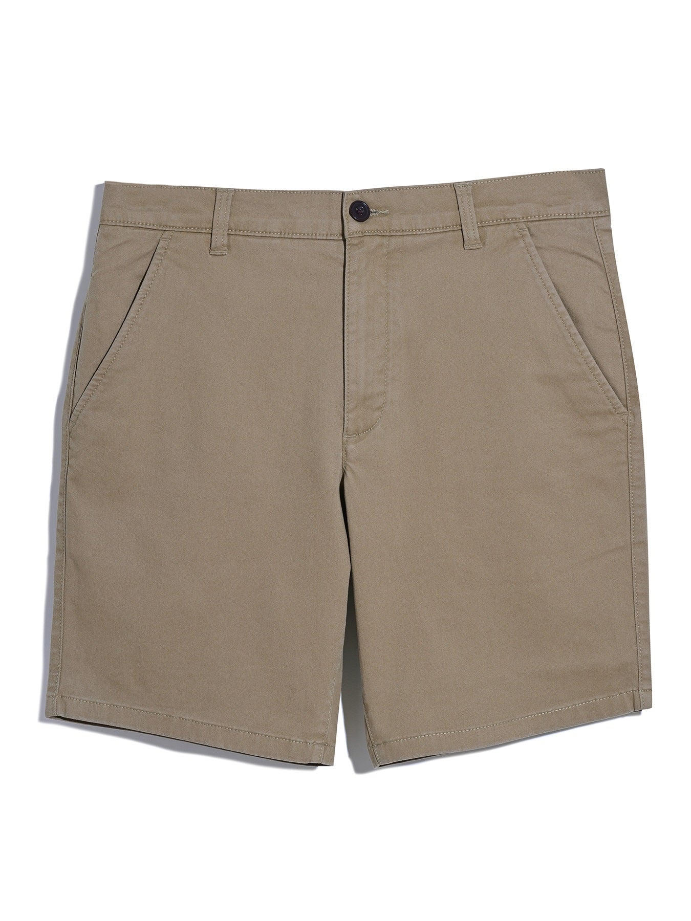 Hawk Chino Shorts In Beige - Image 5