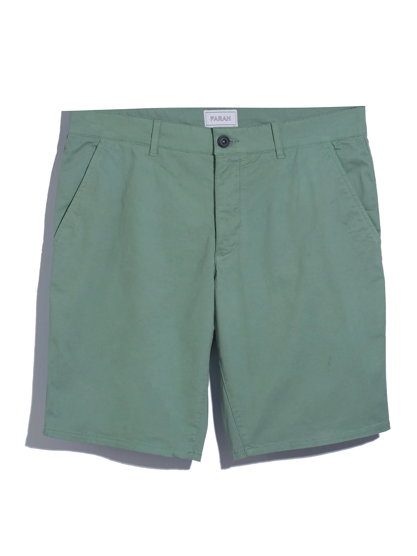 Hawk Garment Dyed Twill Shorts In Farah Jade - Image 6