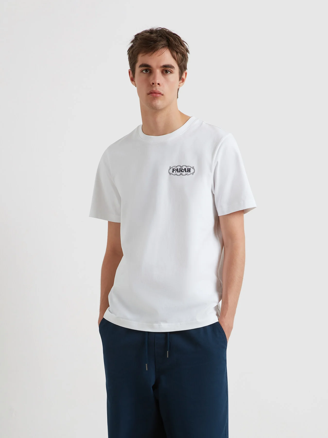 Hawthorne Graphic T-Shirt In White - Image 2