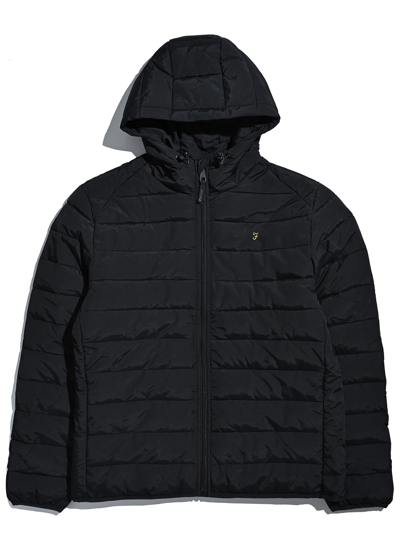 Kennedy Wadded Coat In Black - Image 5