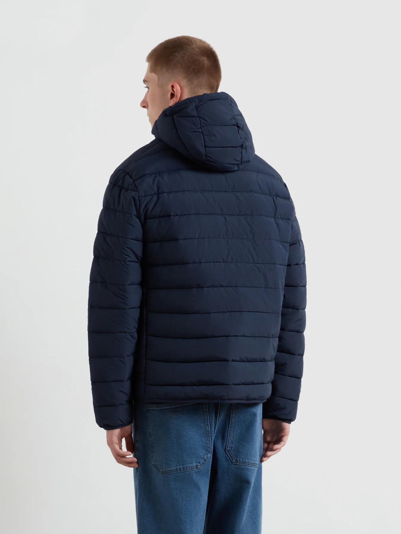 Kennedy Wadded Coat In Yale - Image 3