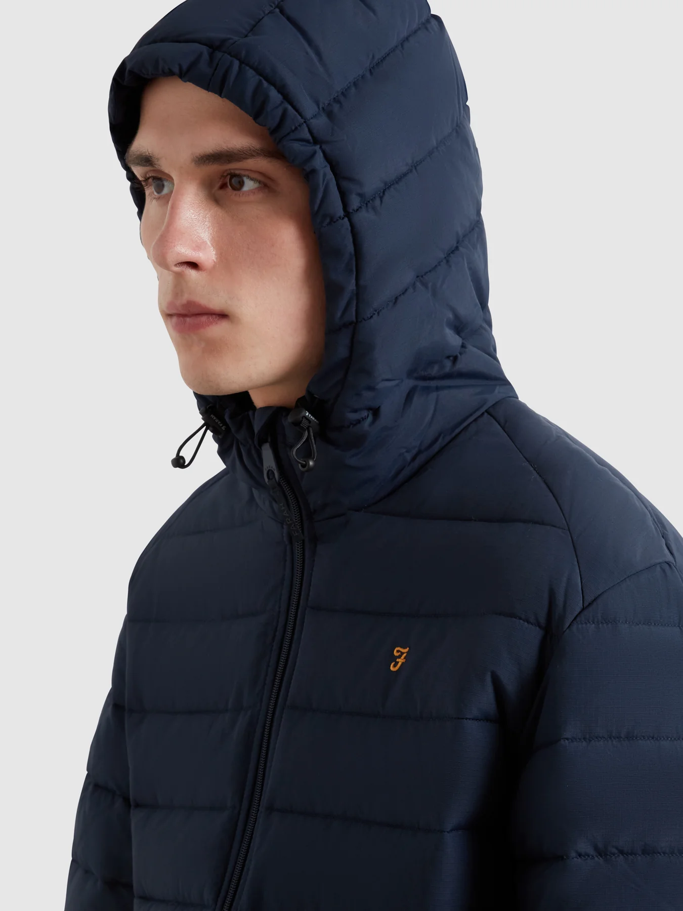 Kennedy Wadded Coat In Yale - Image 4