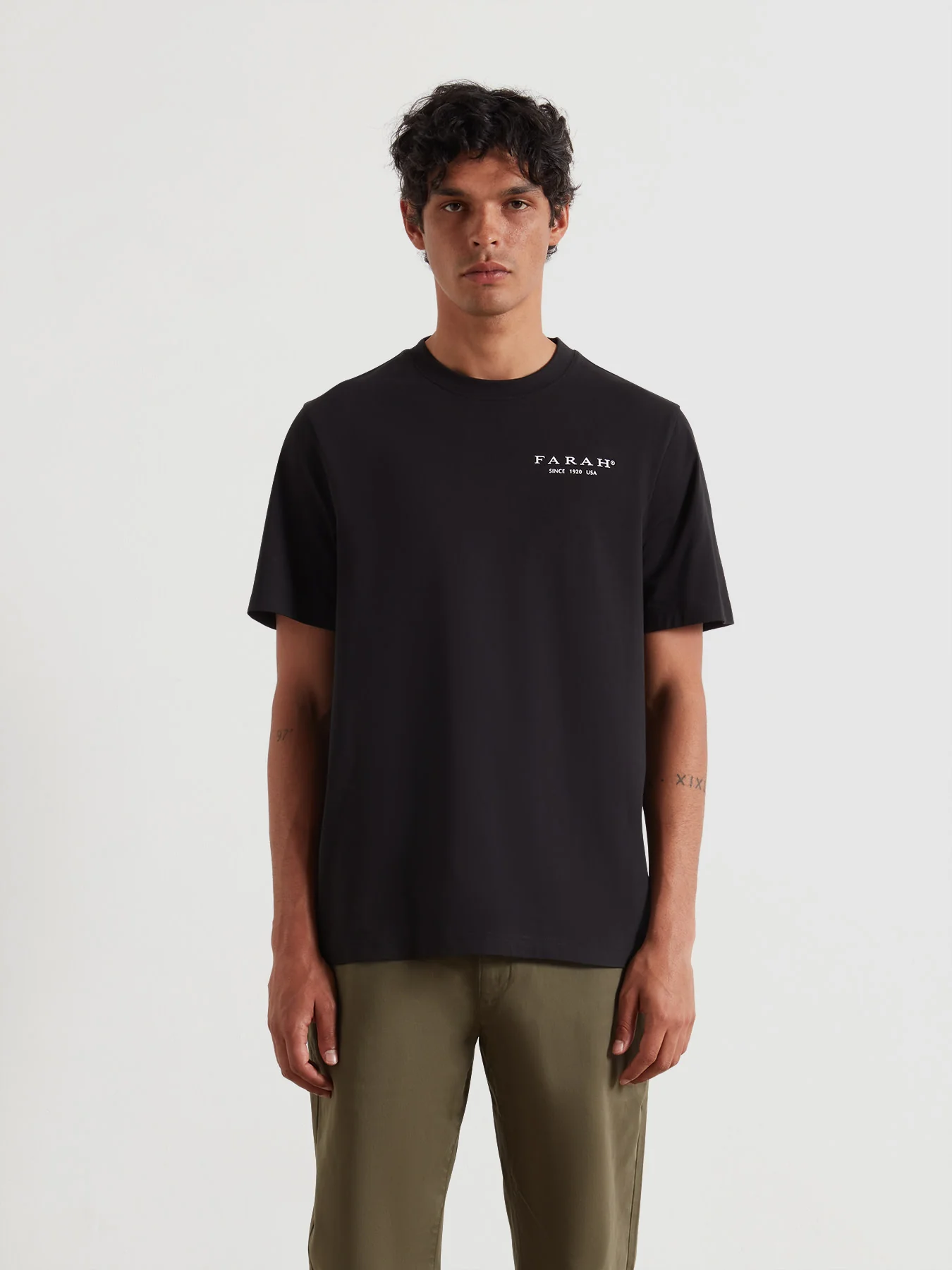 Lansdown Graphic T-Shirt In Black