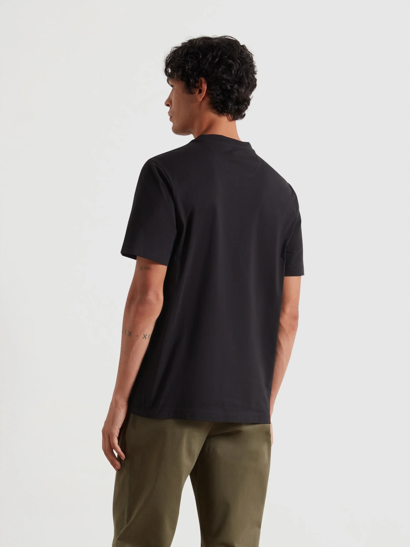 Lansdown Graphic T-Shirt In Black - Image 3