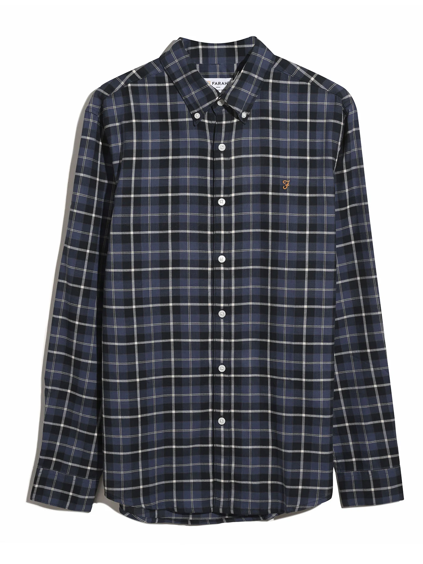 Macgregor Check Shirt In Sigil Blue - Image 5