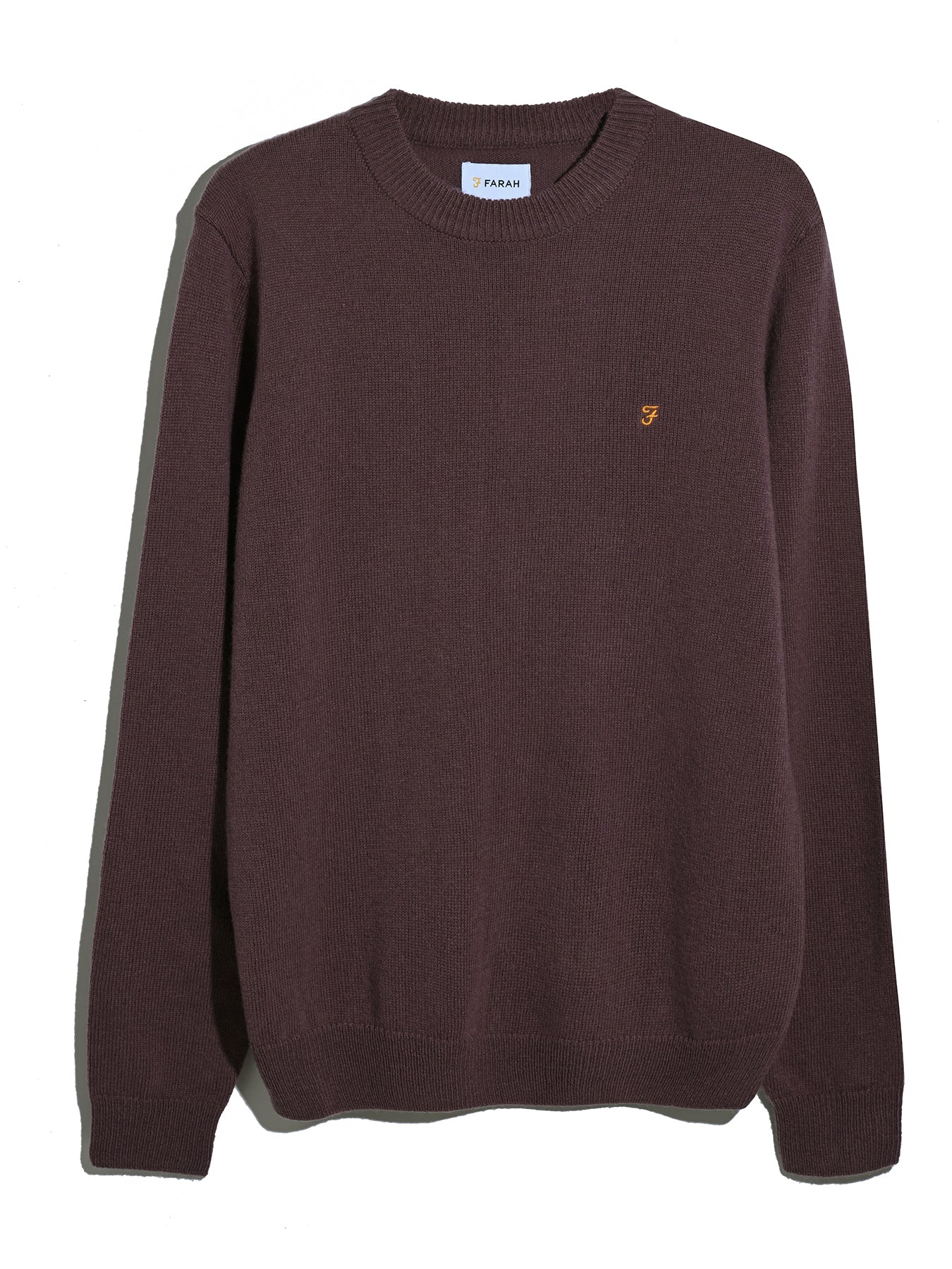 Maidstone Lambswool Sweater In Dusky Mauve - Image 5