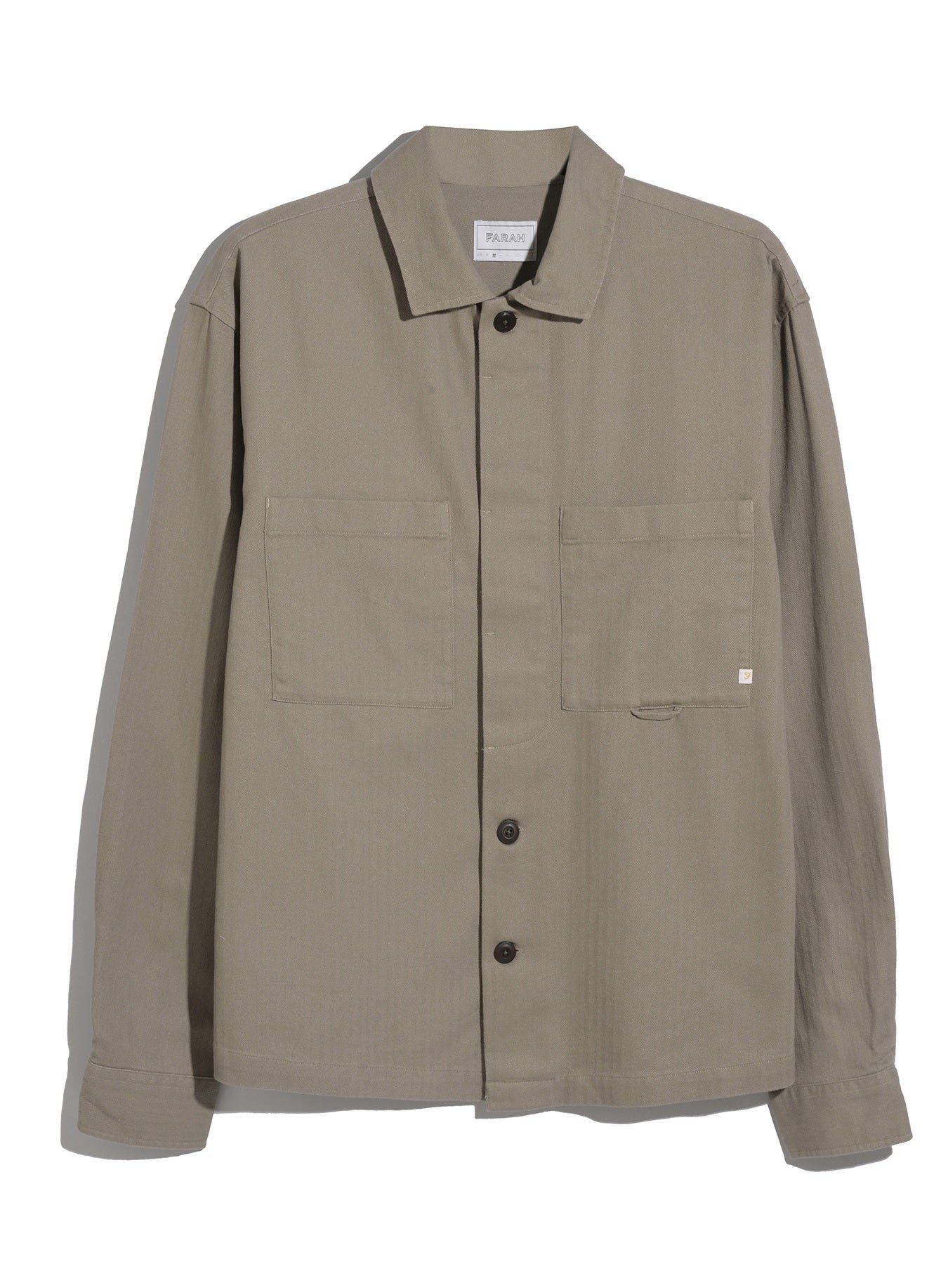 Marshall Overshirt In Ashen Taupe - Image 5