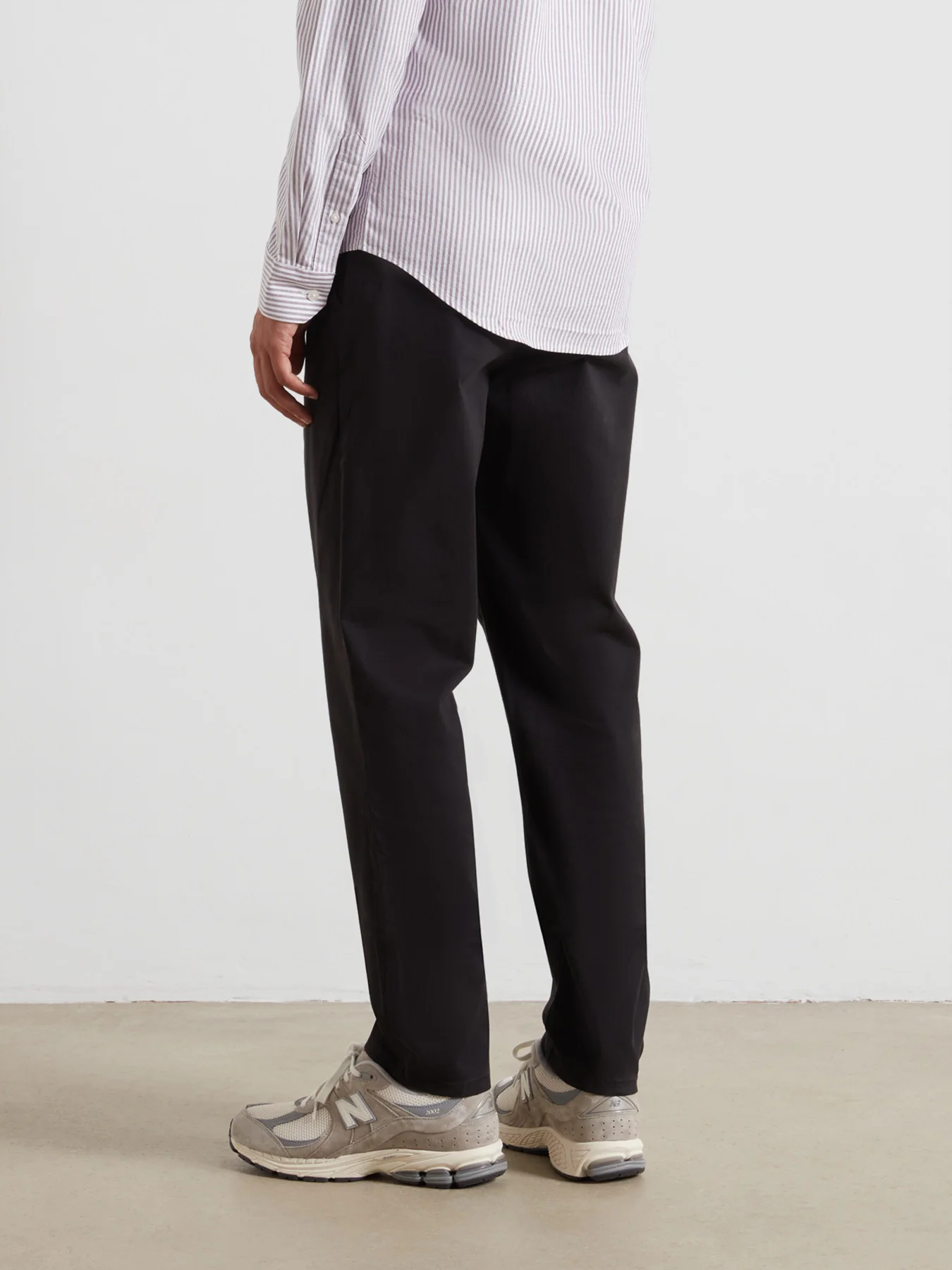 Norwood Regular Fit Chinos In Black - Image 3
