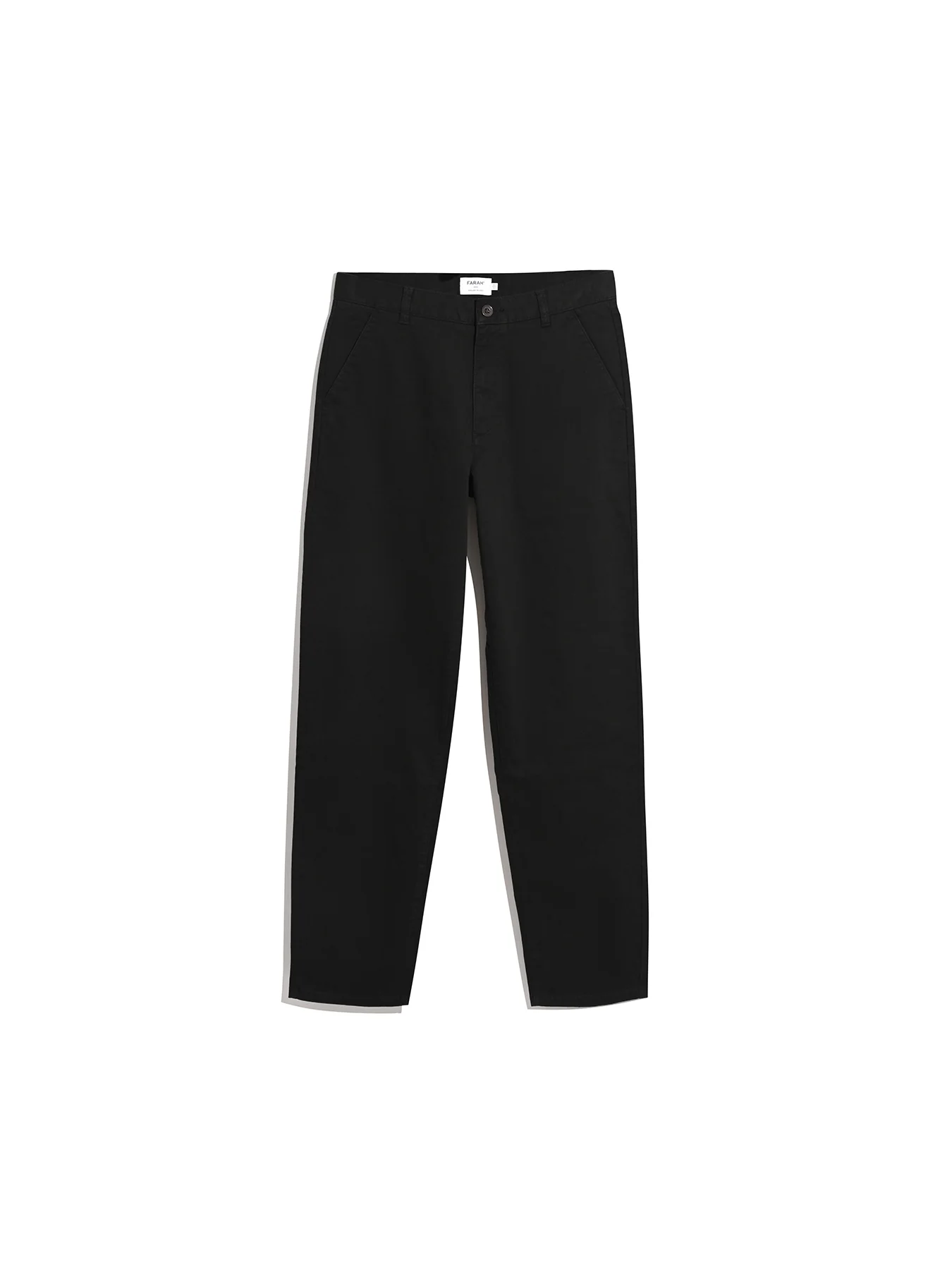 Norwood Regular Fit Chinos In Black - Image 5