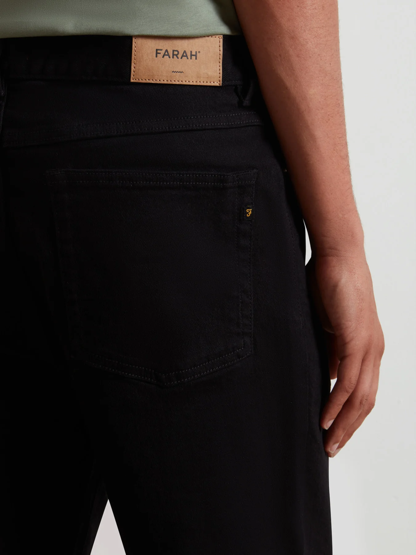 Norwood Regular Fit Jeans In Black - Image 4
