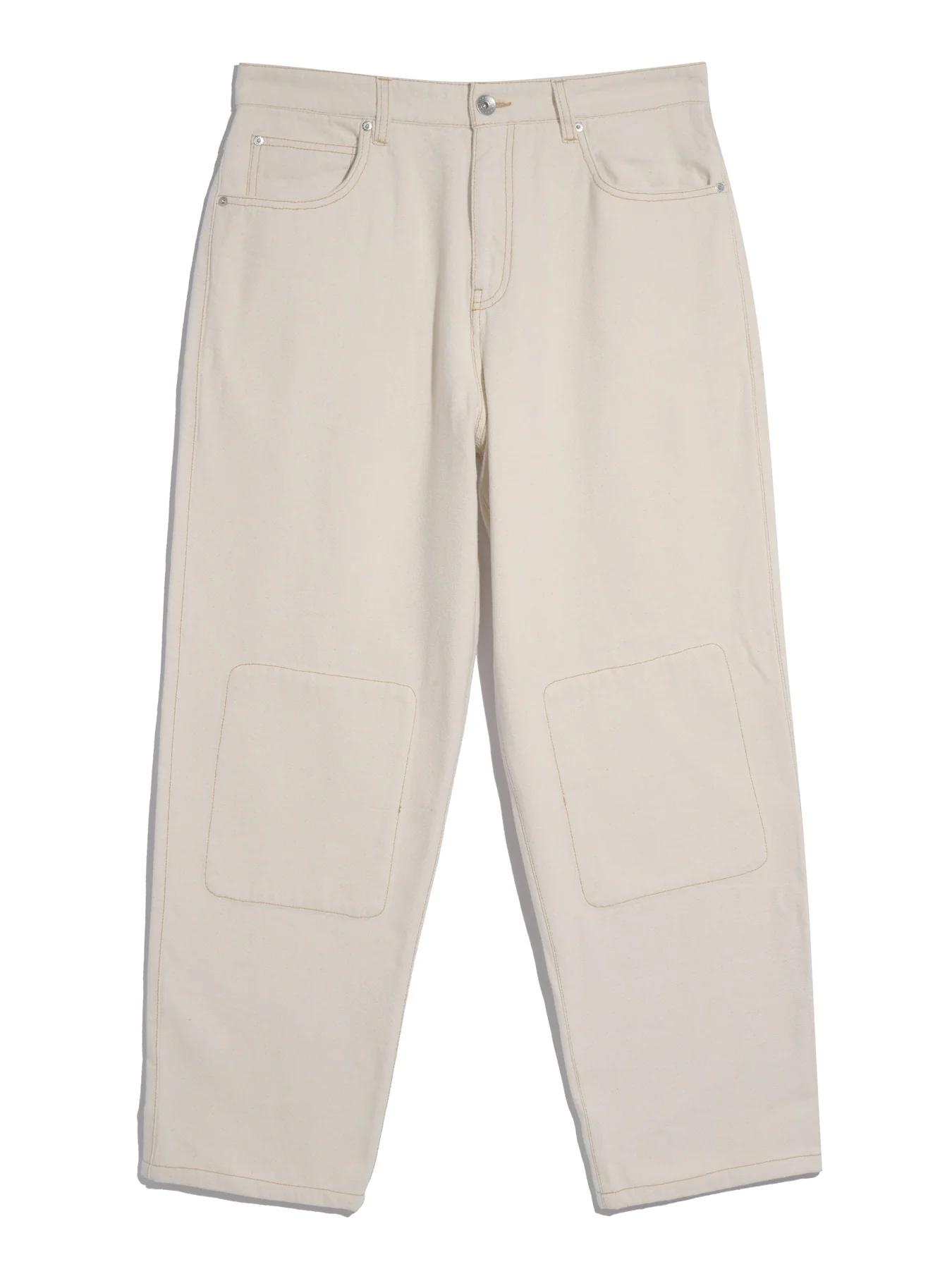 Sambrano Archive Canvas Trousers In Ecru - Image 6