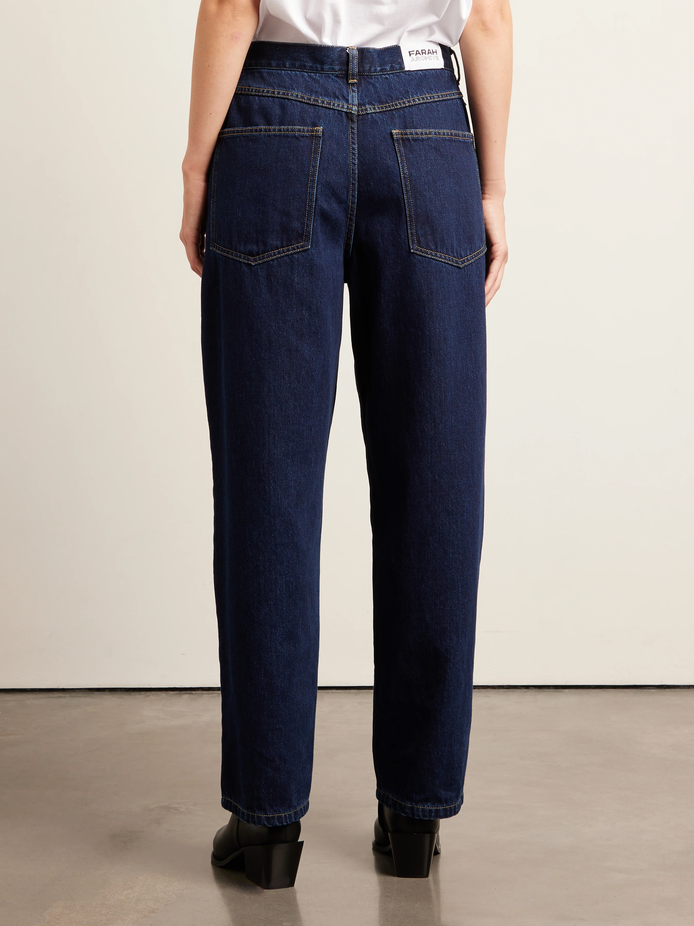 Sambrano Archive Reinforced Jeans In Mid Denim - Image 6