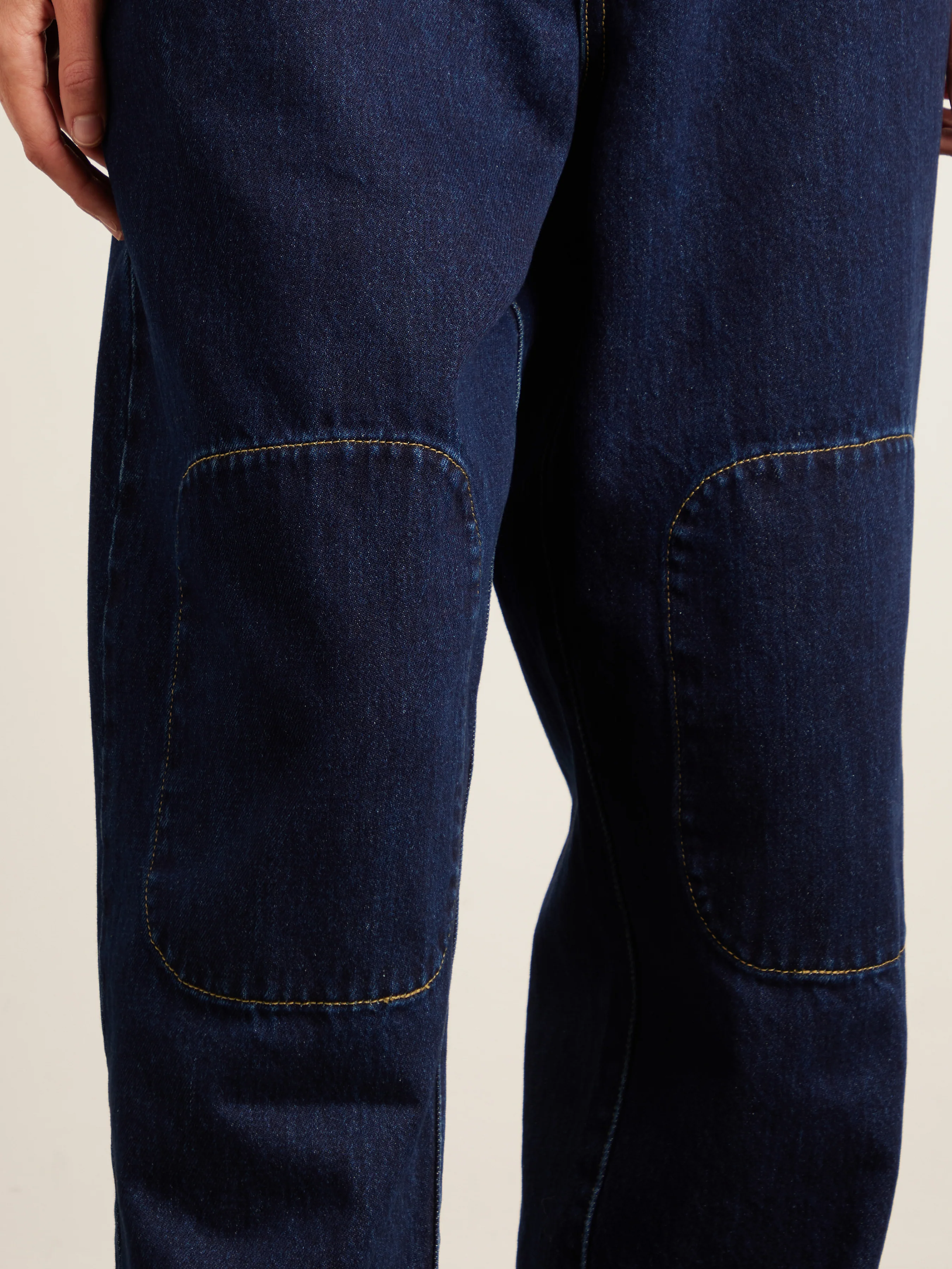 Sambrano Archive Reinforced Jeans In Mid Denim - Image 8