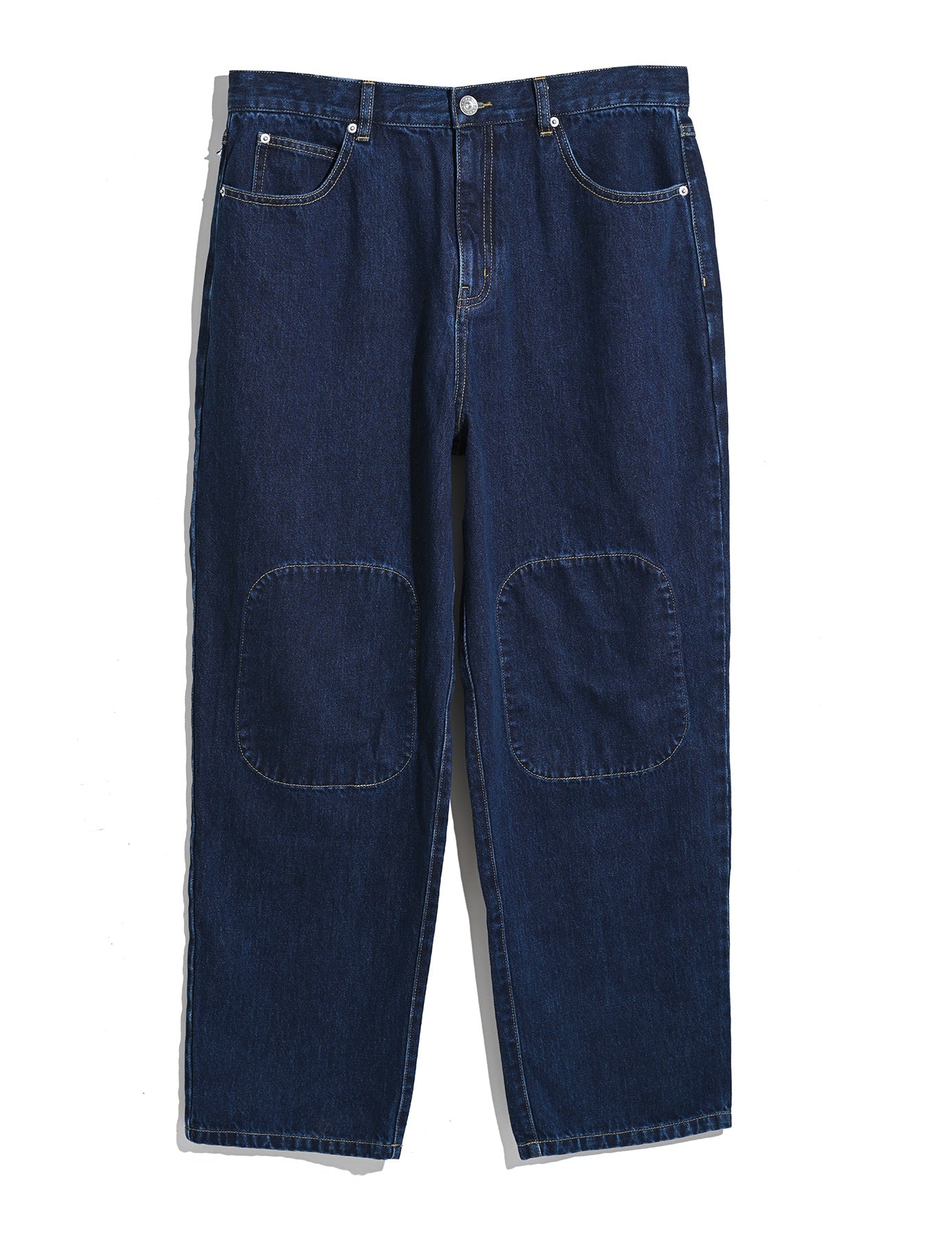 Sambrano Archive Reinforced Jeans In Mid Denim - Image 9