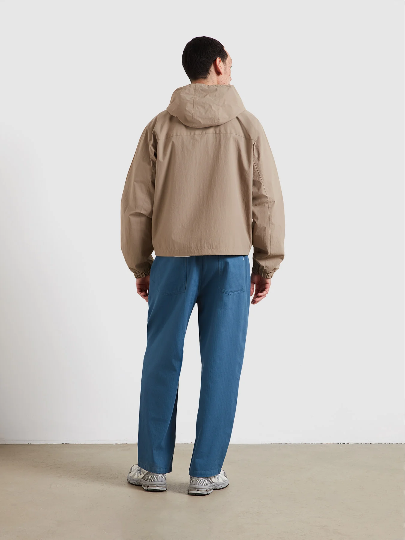 Shenley Hooded Jacket In Ashen Taupe - Image 4