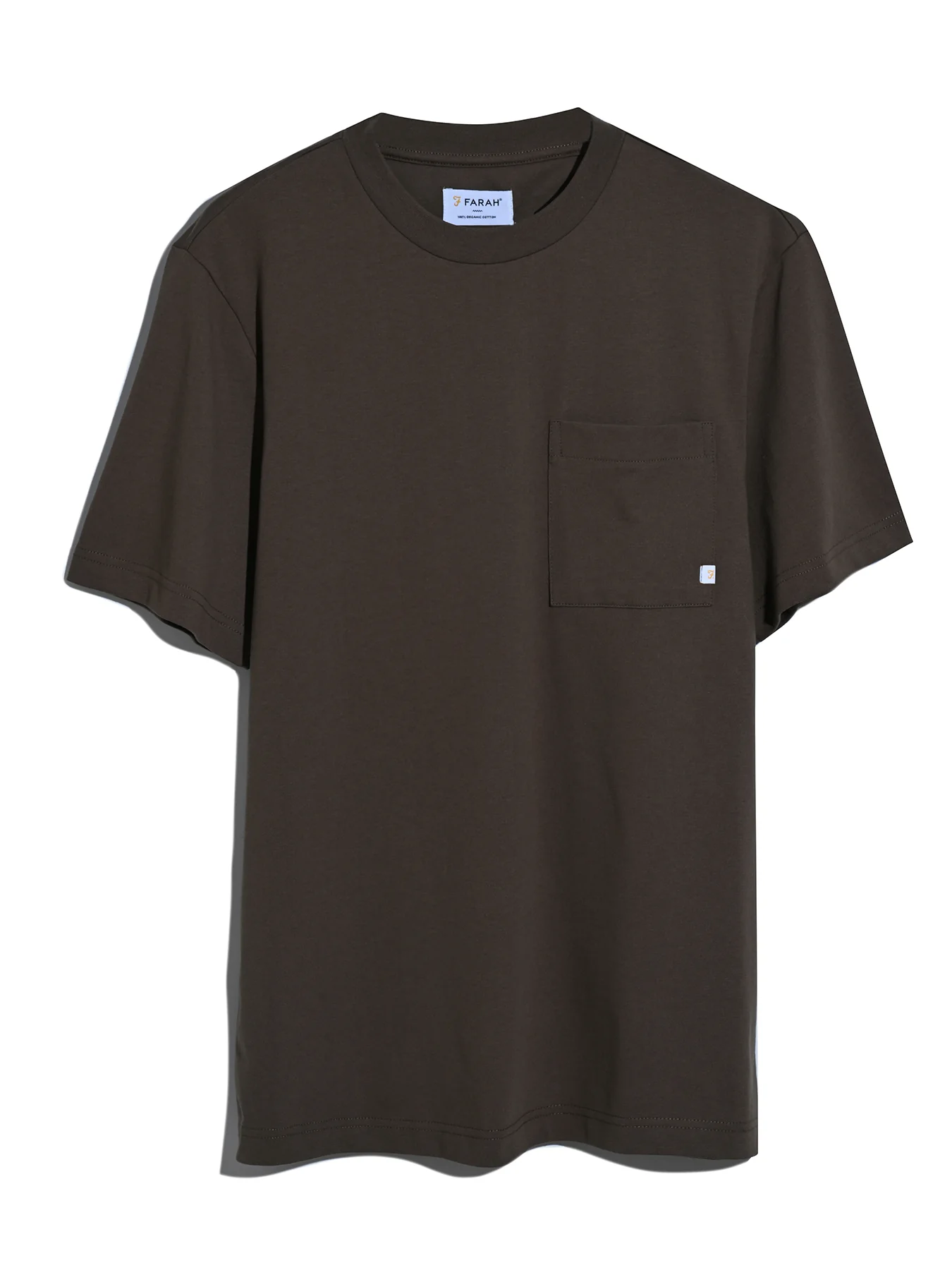 Stacy Pocket T-Shirt In Clove Brown - Image 5
