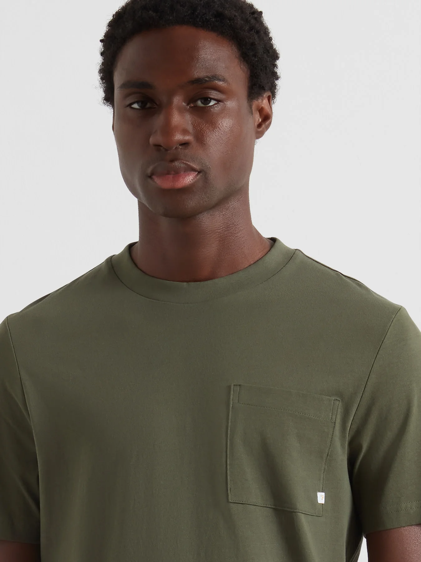 Stacy Pocket T-Shirt In Rosemary - Image 4