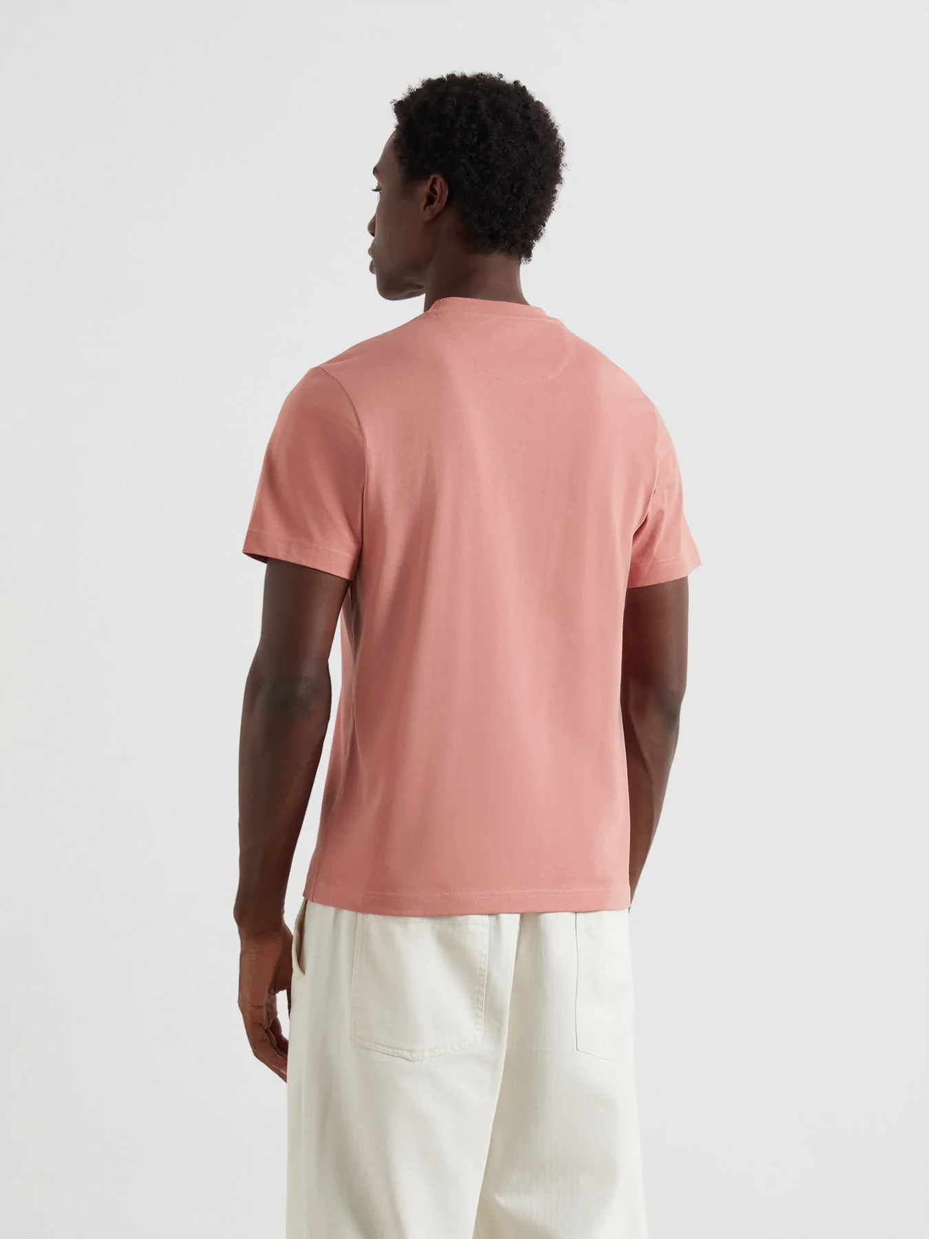 Stacy Pocket T-Shirt In Varsity Pink - Image 3