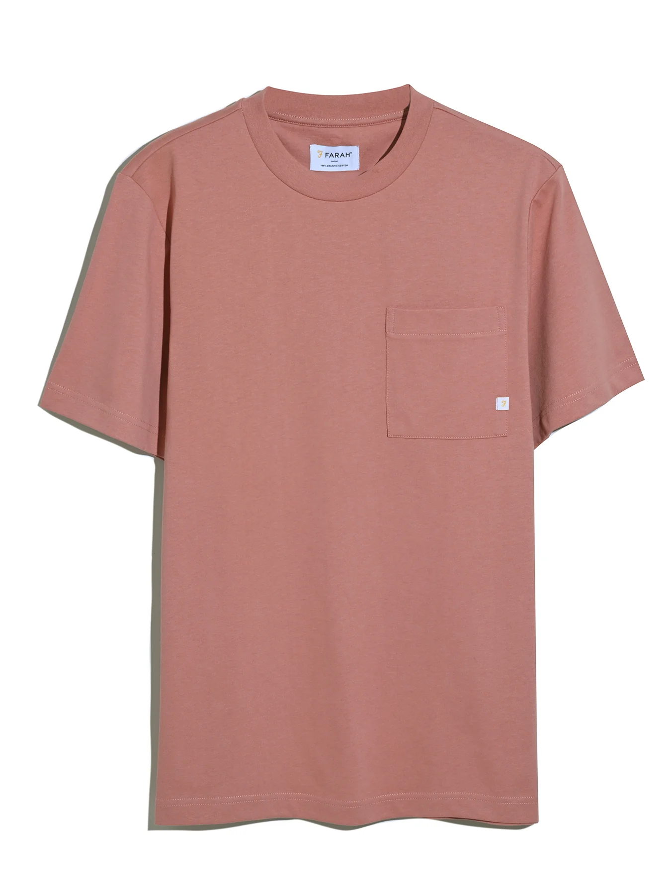 Stacy Pocket T-Shirt In Varsity Pink - Image 5