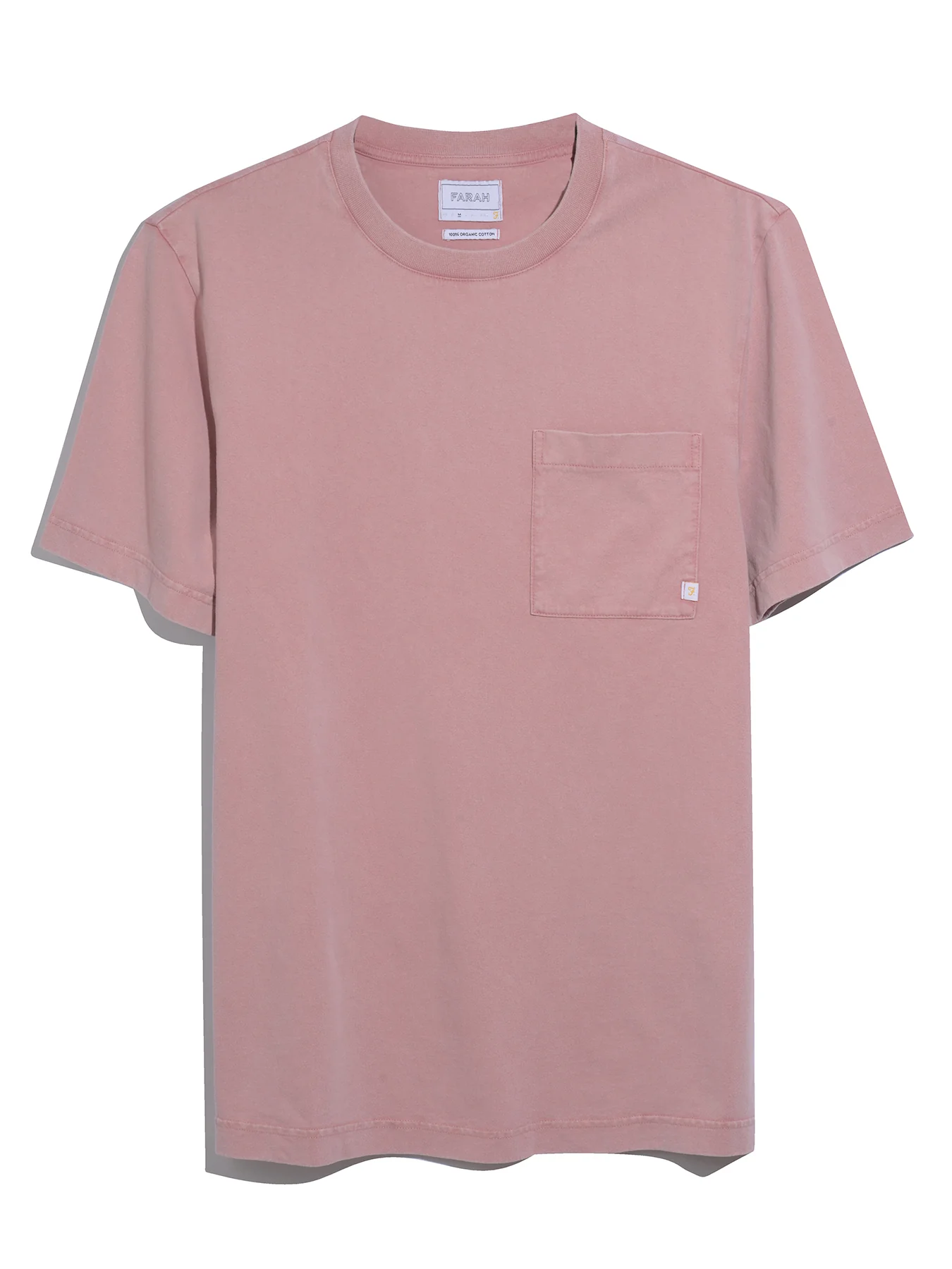 Stacy Pocket T-Shirt In Dusty Red - Image 5