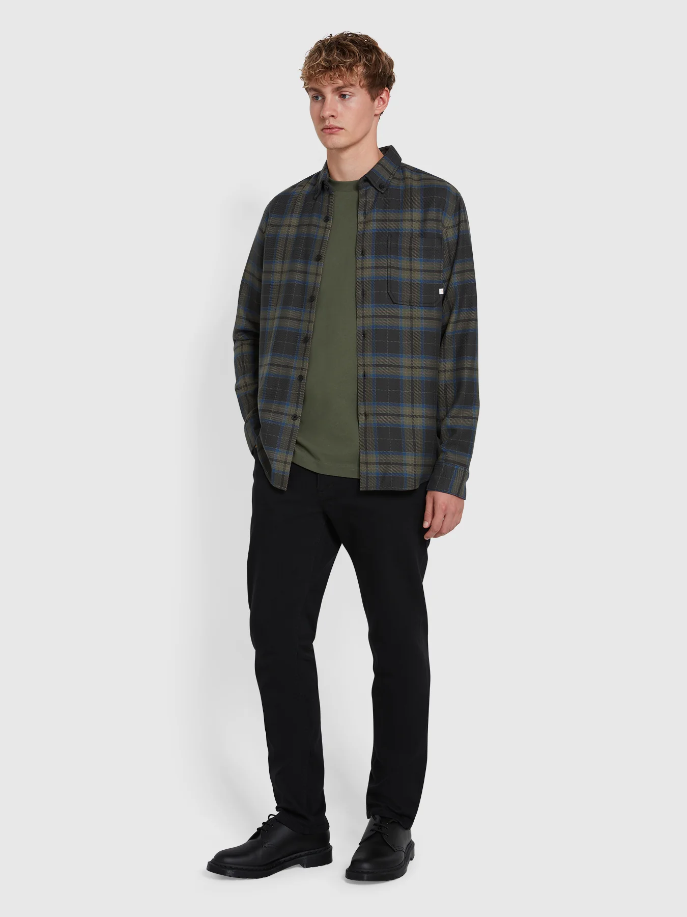 Stacy Regular Fit Pocket T-Shirt In Rosemary - Image 2