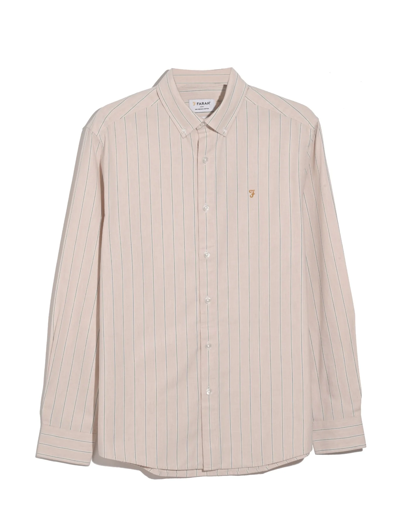 Steen Striped Shirt In Floral Pink Marl - Image 5