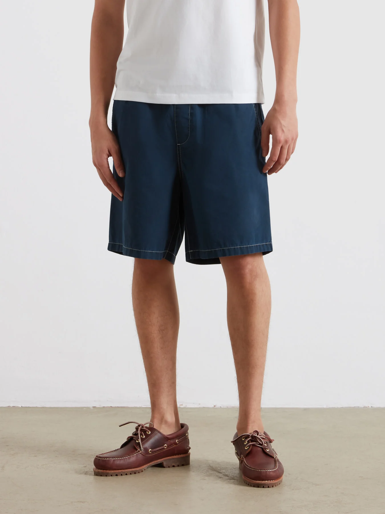 Swinton Frost Finish Shorts In Aegean Blue - Image 2