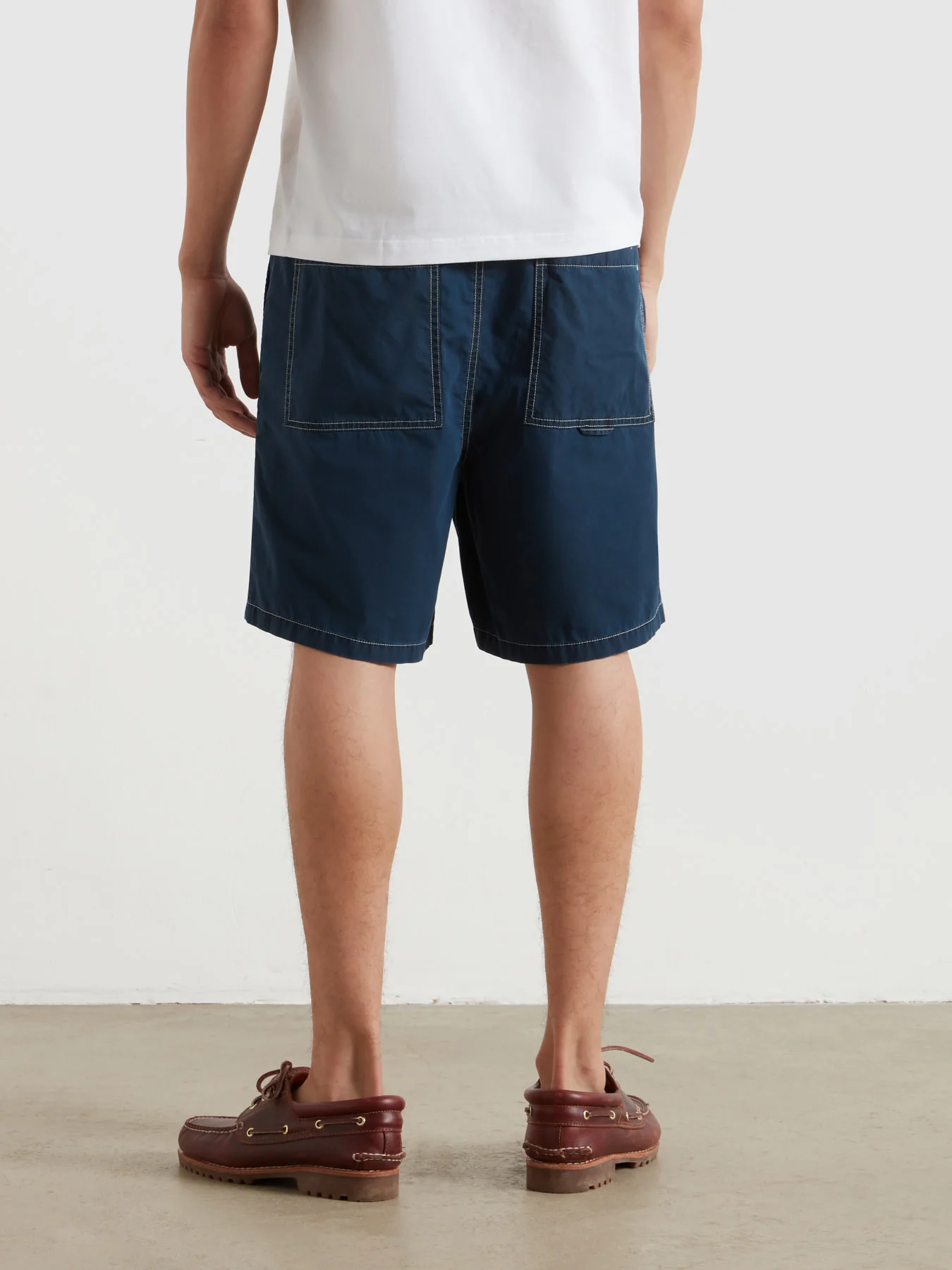 Swinton Frost Finish Shorts In Aegean Blue - Image 3