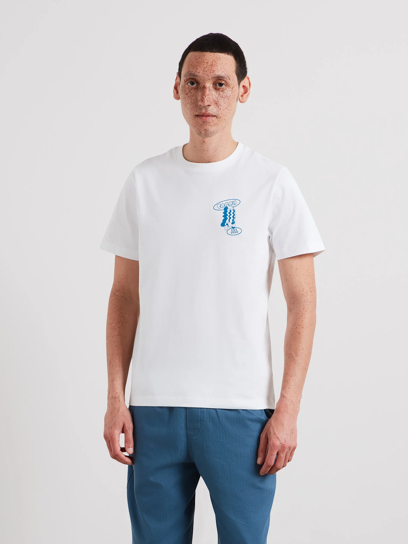 Tristan Graphic T-Shirt In White