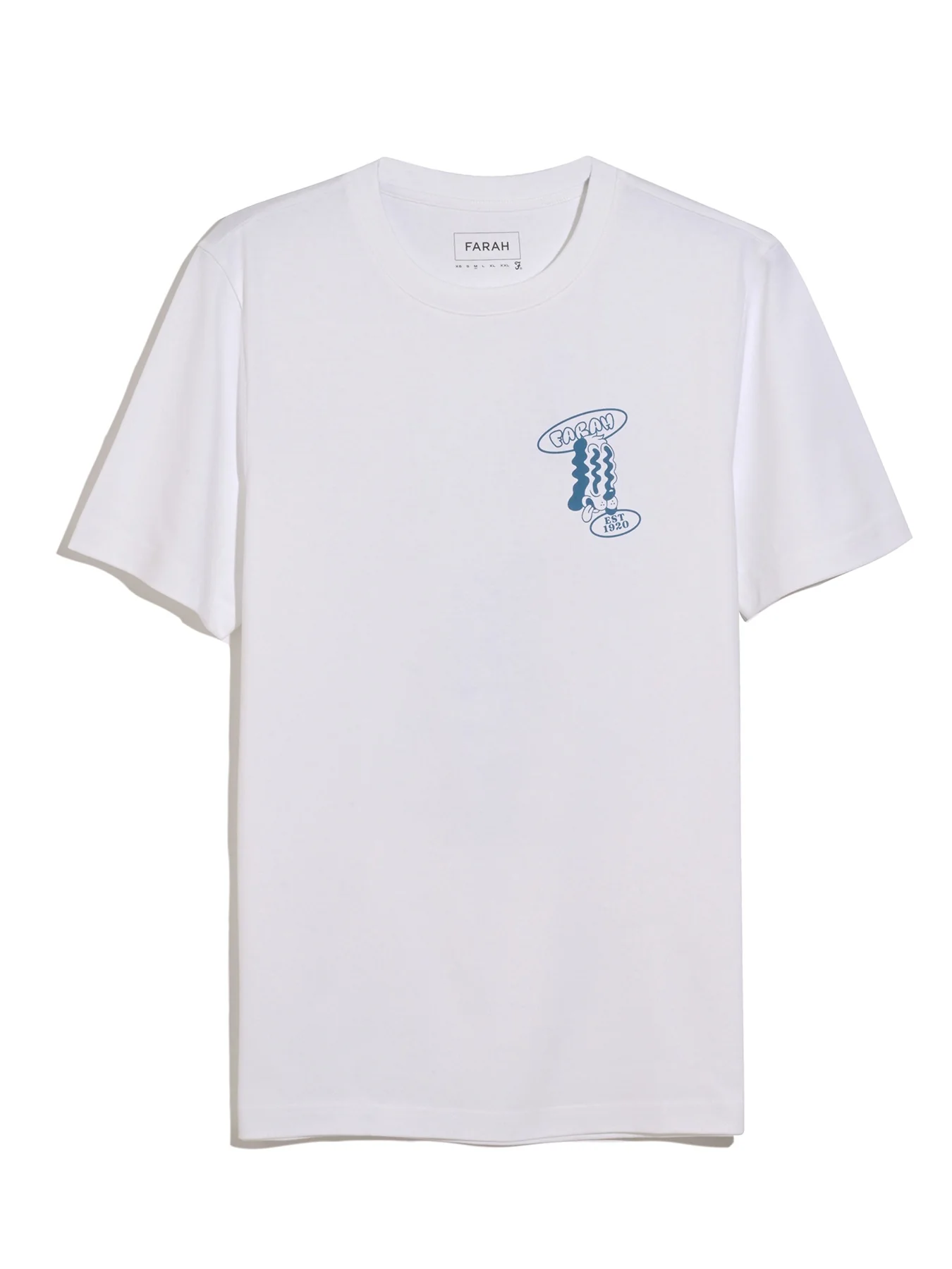Tristan Graphic T-Shirt In White - Image 5